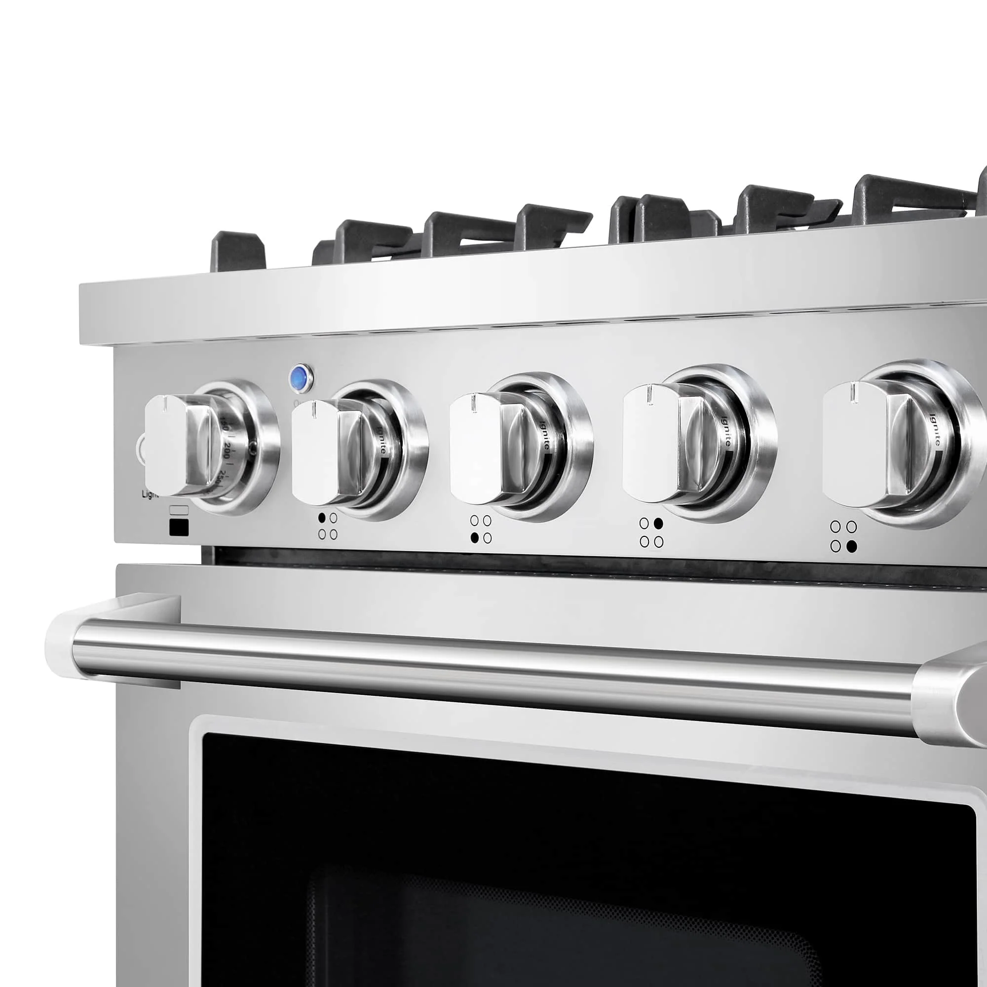 Cosmo 24-Inch Slide-In Freestanding Gas Range with 4 Sealed Burners in Stainless Steel (COS-EPGR244) - Image 10