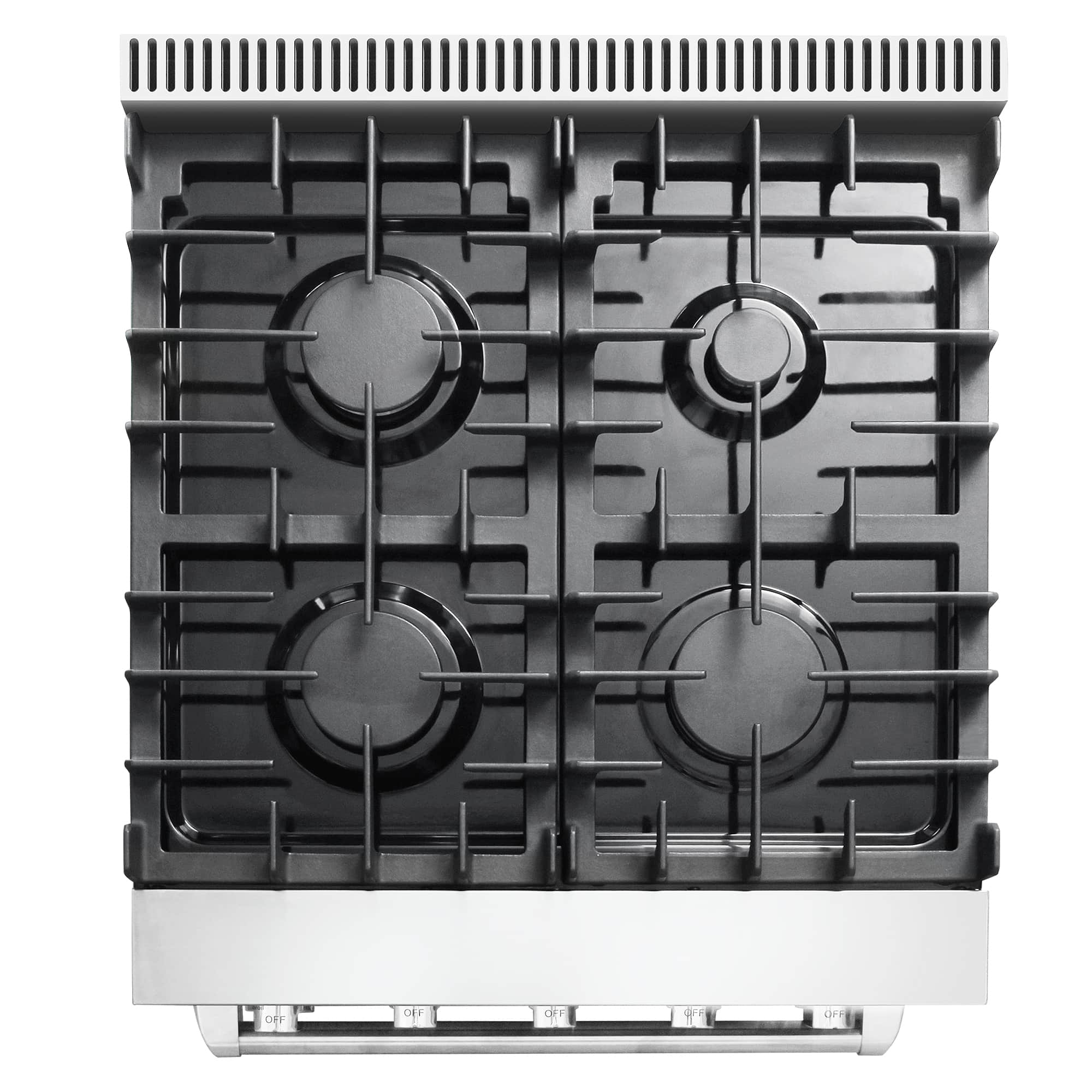 Cosmo 24-Inch Slide-In Freestanding Gas Range with 4 Sealed Burners in Stainless Steel (COS-EPGR244) - Image 6