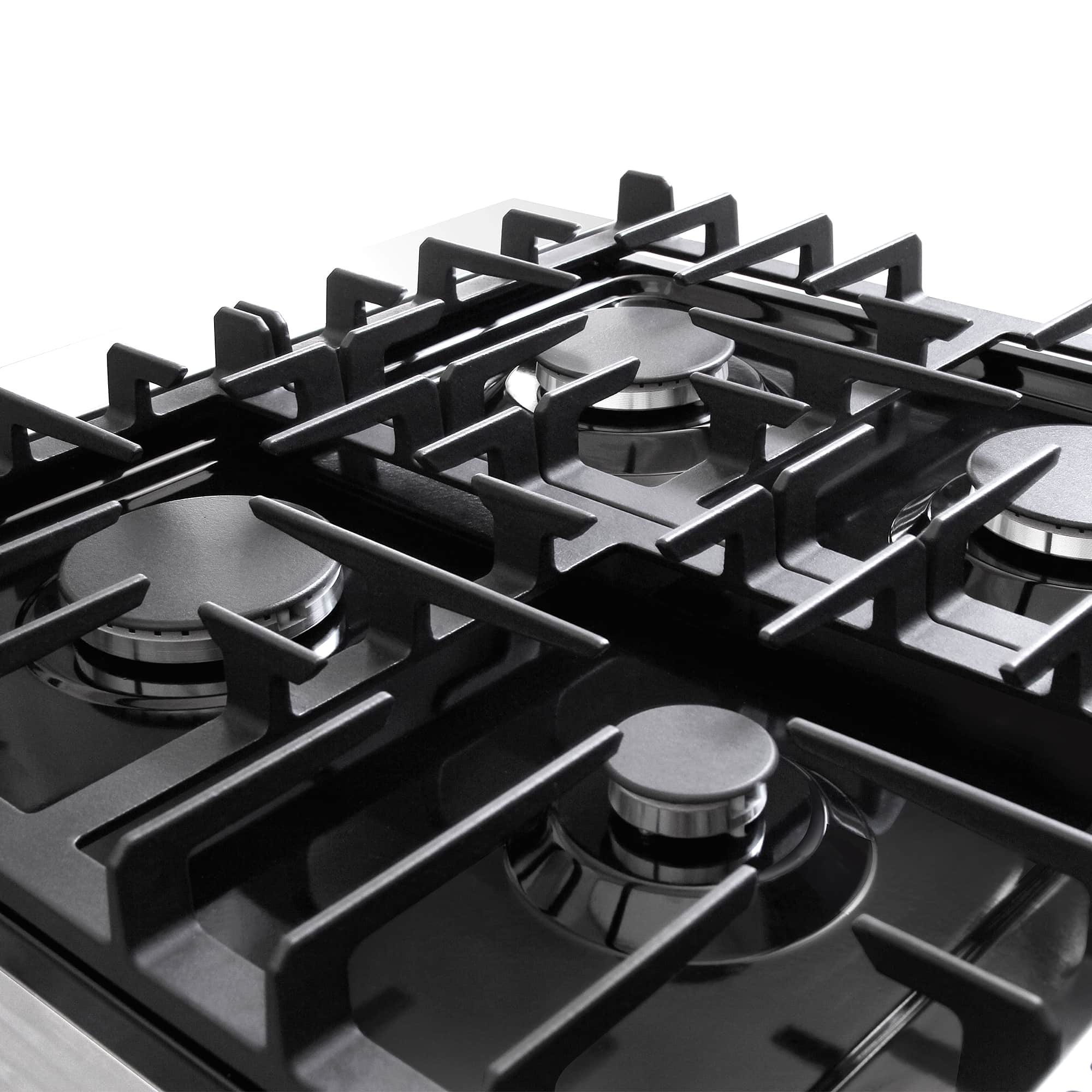 Cosmo 24-Inch Slide-In Freestanding Gas Range with 4 Sealed Burners in Stainless Steel (COS-EPGR244) - Image 8