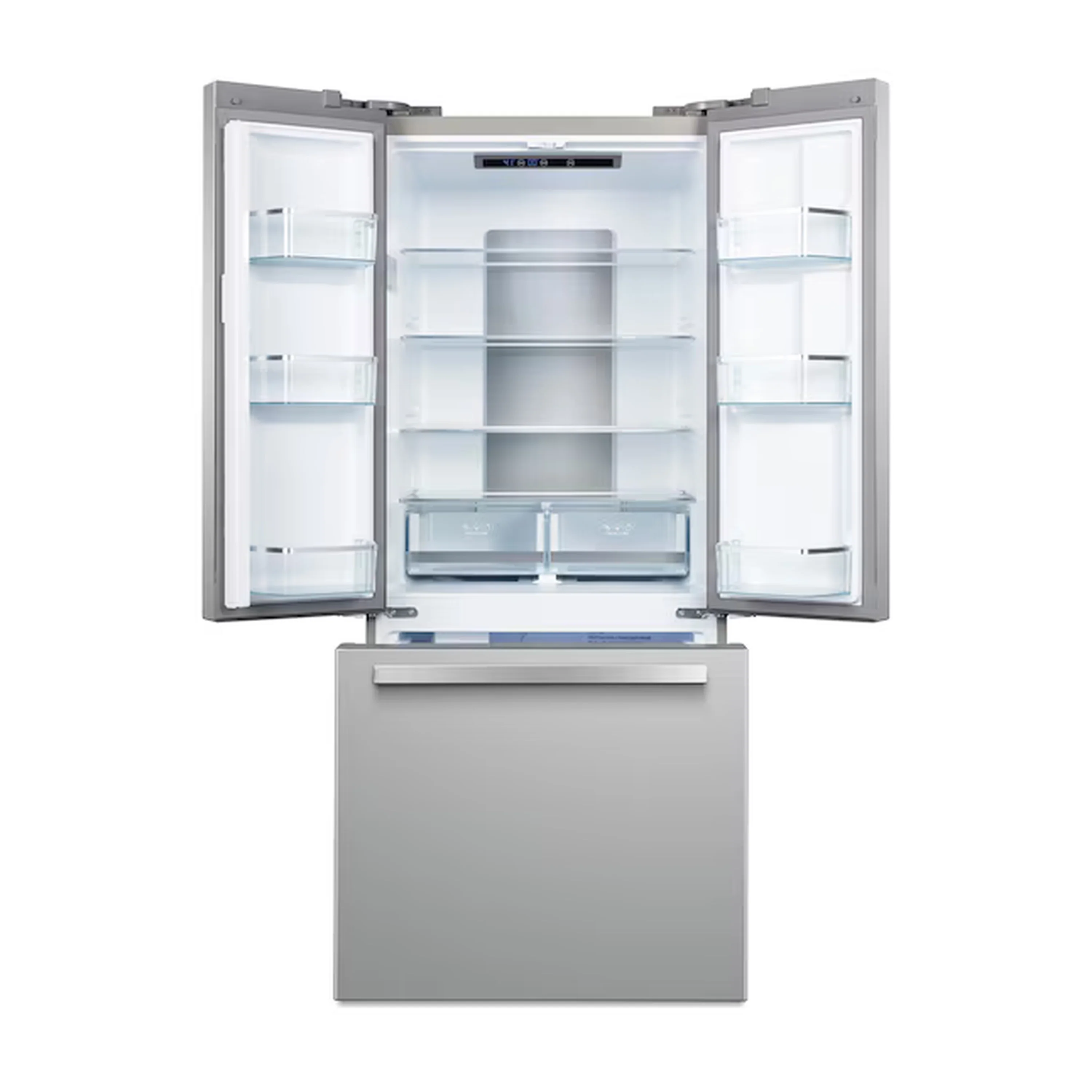 Cosmo 30-Inch 17.5 Cu. Ft. Counter-Depth French Door Refrigerator with Ice Maker in Stainless Steel (COS-RFFV183GHS) - Image 4