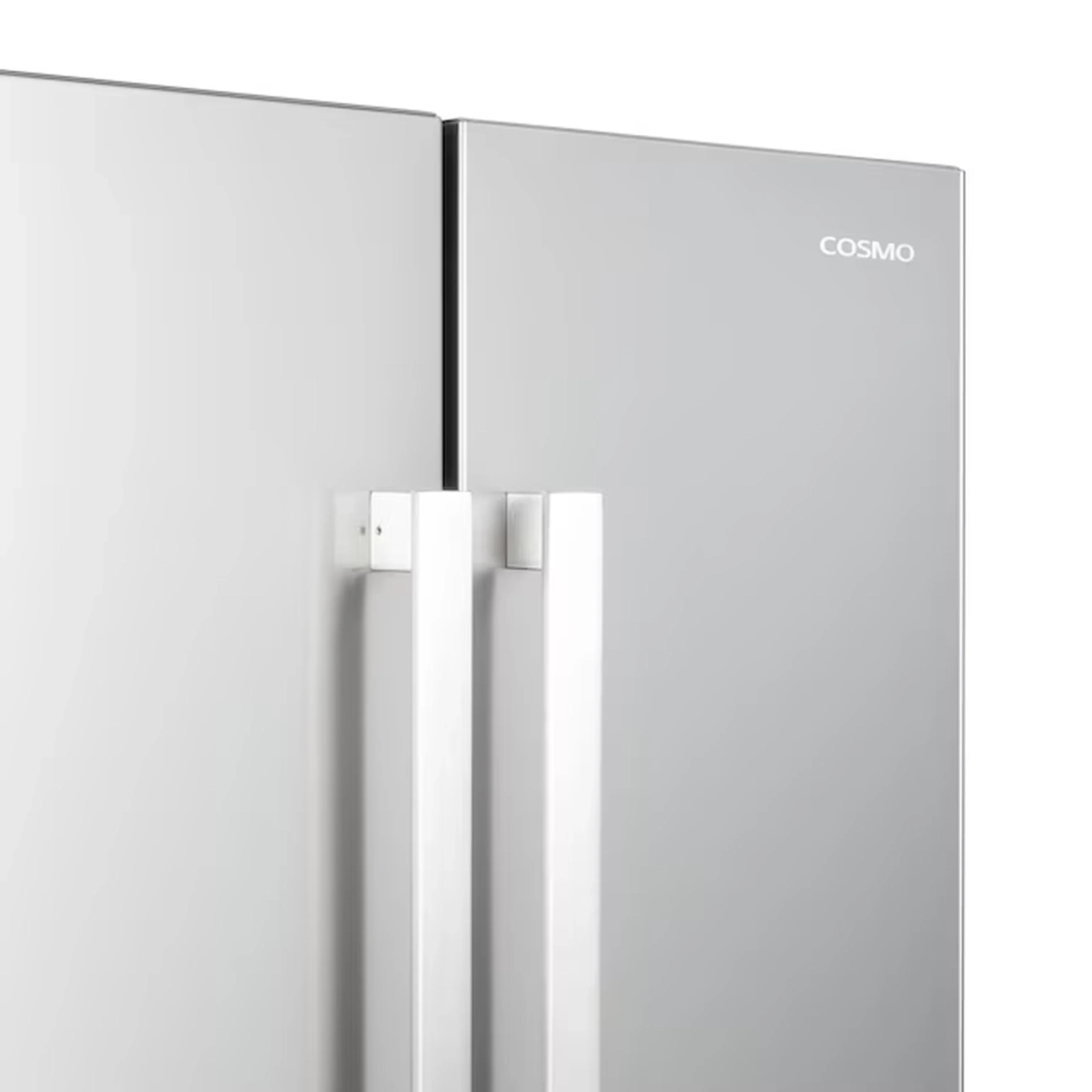 Cosmo 30-Inch 17.5 Cu. Ft. Counter-Depth French Door Refrigerator with Ice Maker in Stainless Steel (COS-RFFV183GHS) - Image 5