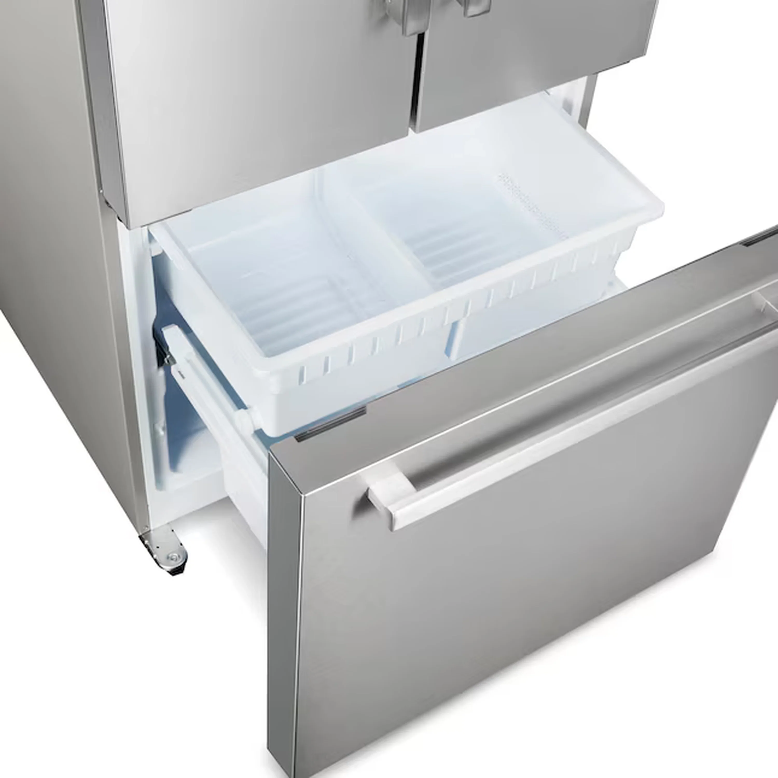 Cosmo 30-Inch 17.5 Cu. Ft. Counter-Depth French Door Refrigerator with Ice Maker in Stainless Steel (COS-RFFV183GHS) - Image 7