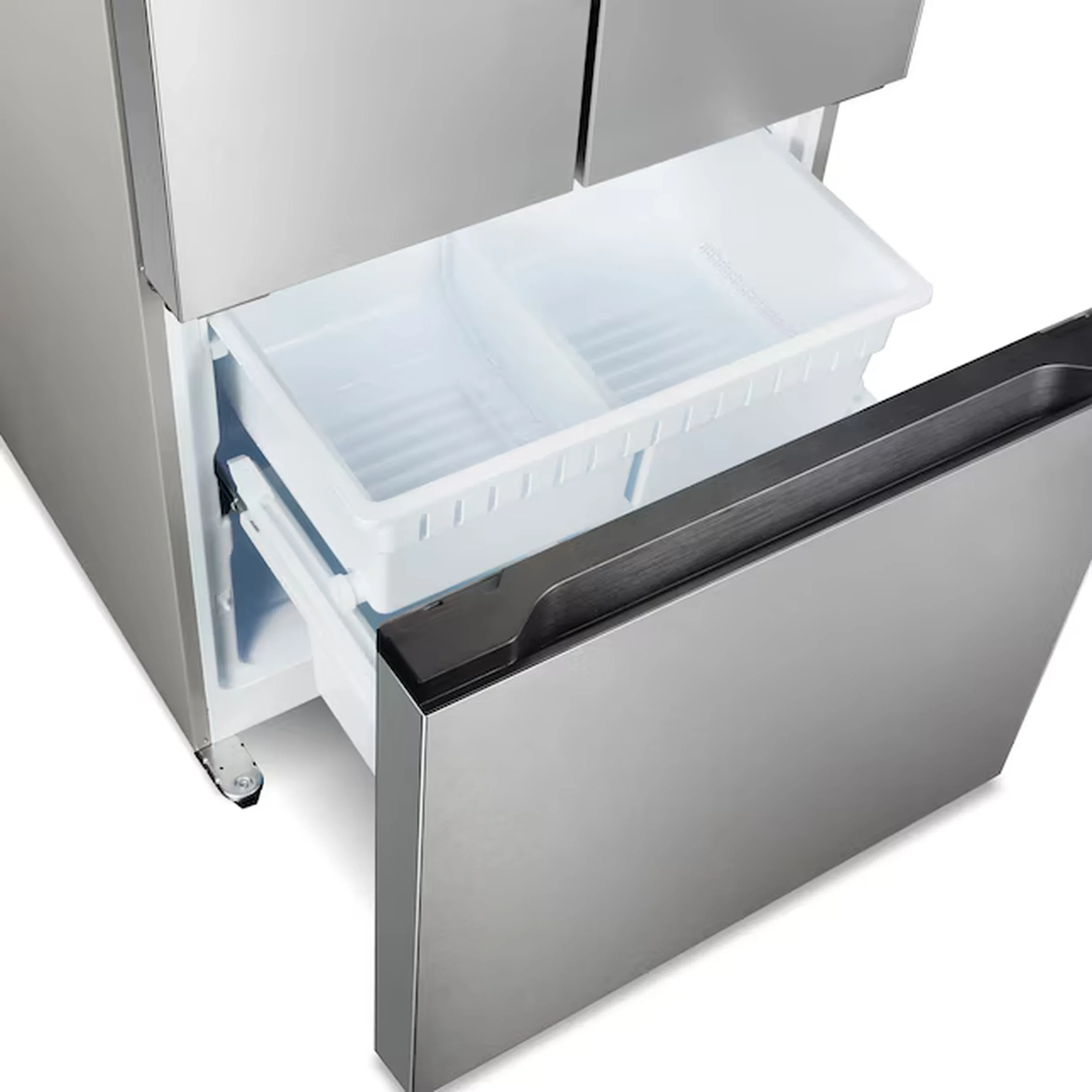 Cosmo 30-Inch 17.5 Cu. Ft. Counter-Depth French Door Refrigerator with Ice Maker in Stainless Steel (COS-RFFV183RS) - Image 5