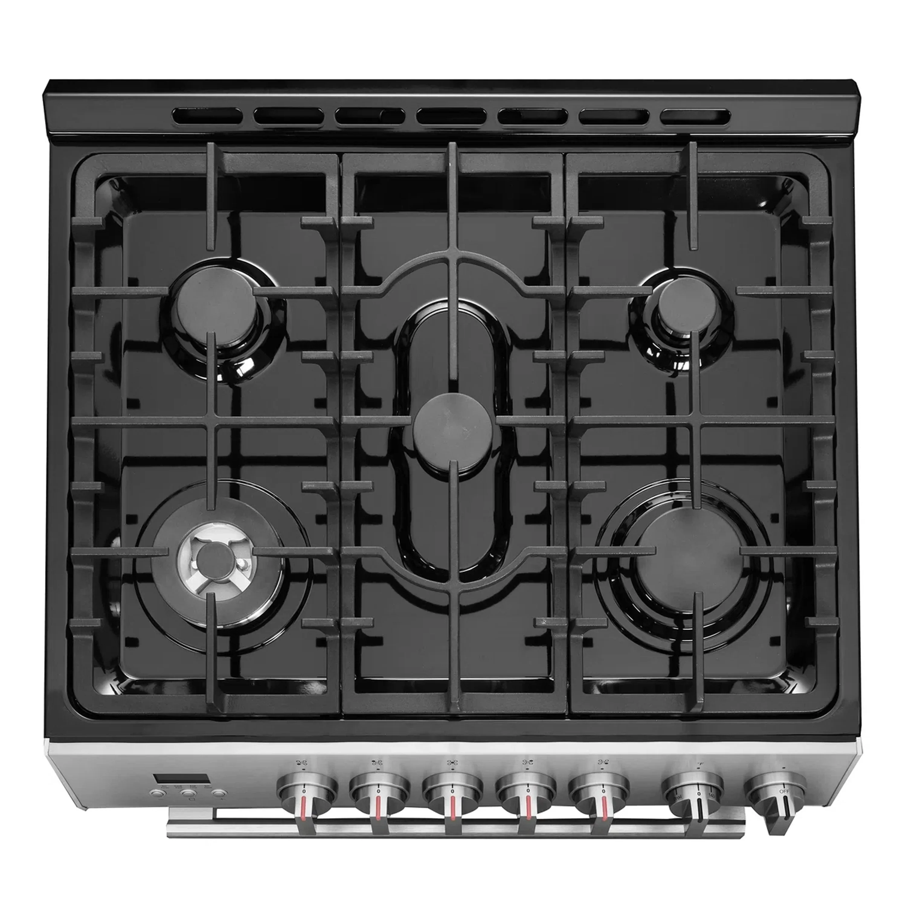 Cosmo 30-Inch 5.0 Cu. Ft. Single Oven Gas Range with 5 Burner Cooktop in Stainless Steel (COS-305AGC) - Image 7