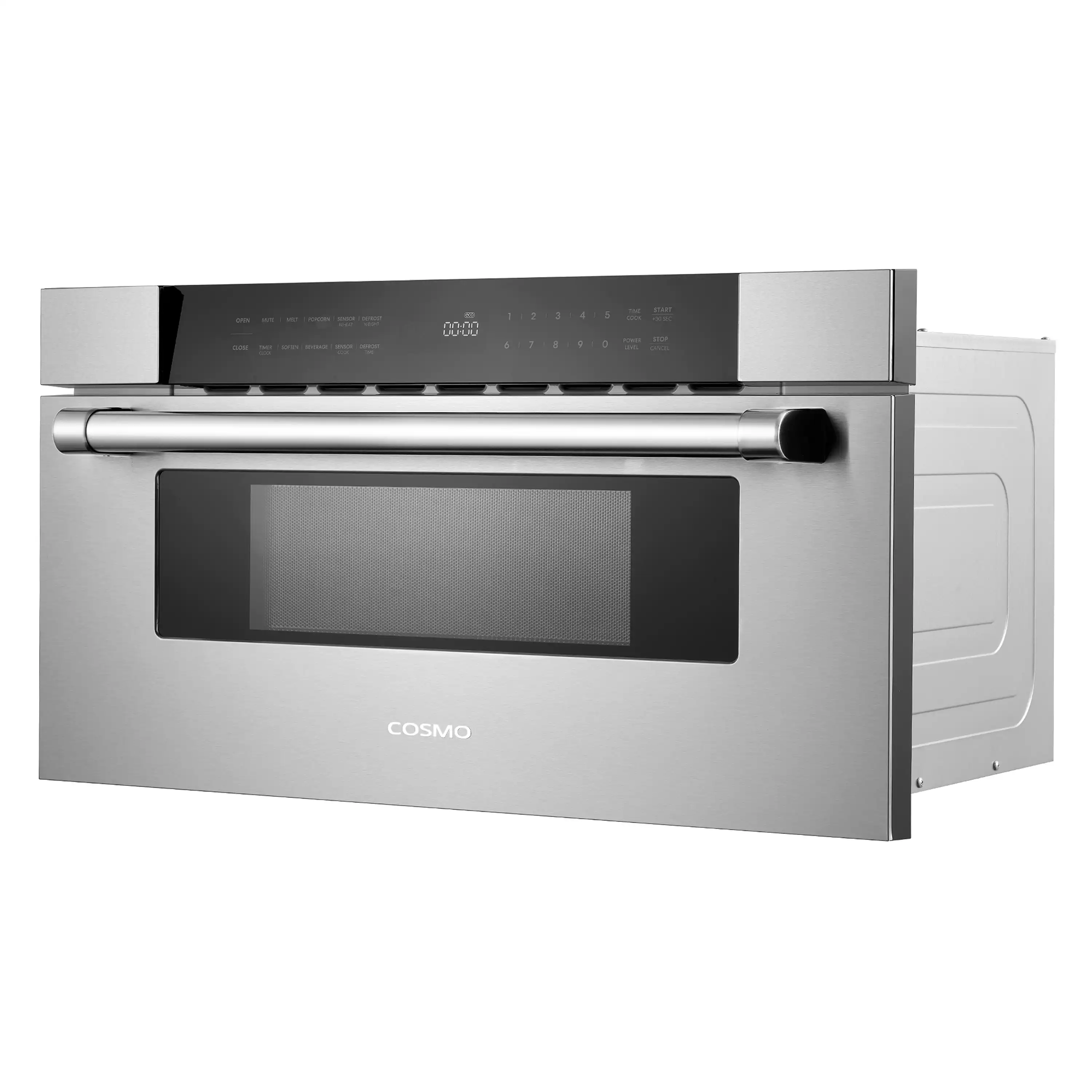 Cosmo 30-Inch Built-In Microwave Drawer in Stainless Steel (COS-MWD3012GSS) - Image 4
