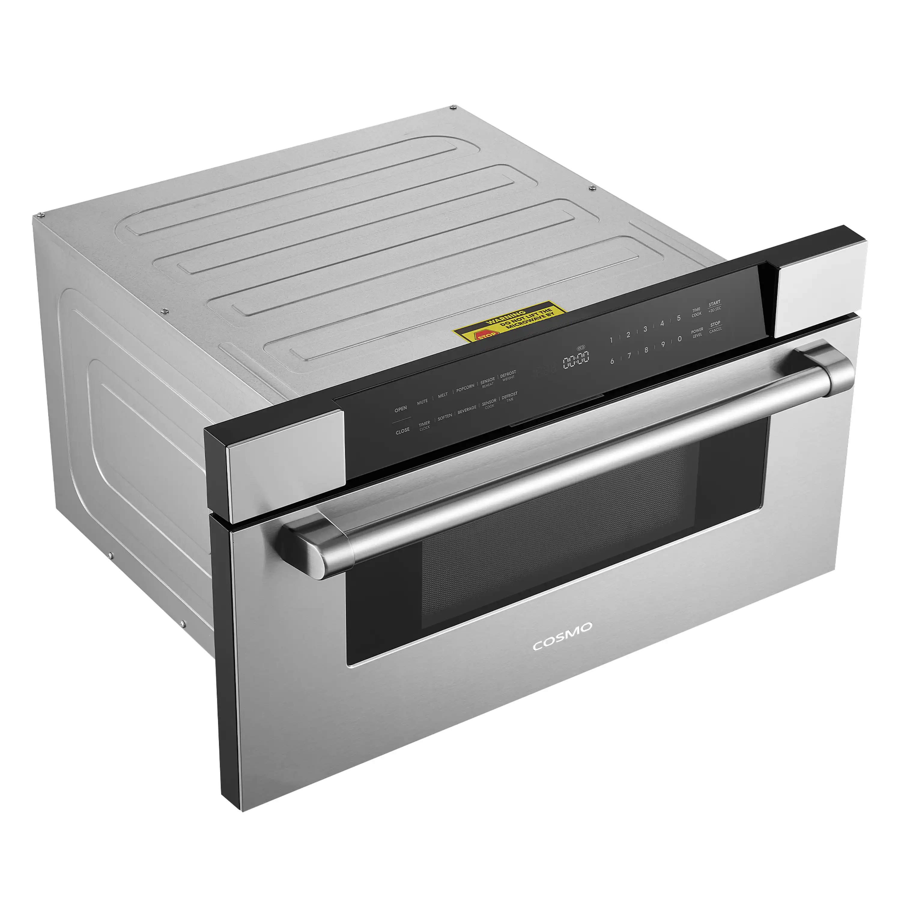 Cosmo 30-Inch Built-In Microwave Drawer in Stainless Steel (COS-MWD3012GSS) - Image 5