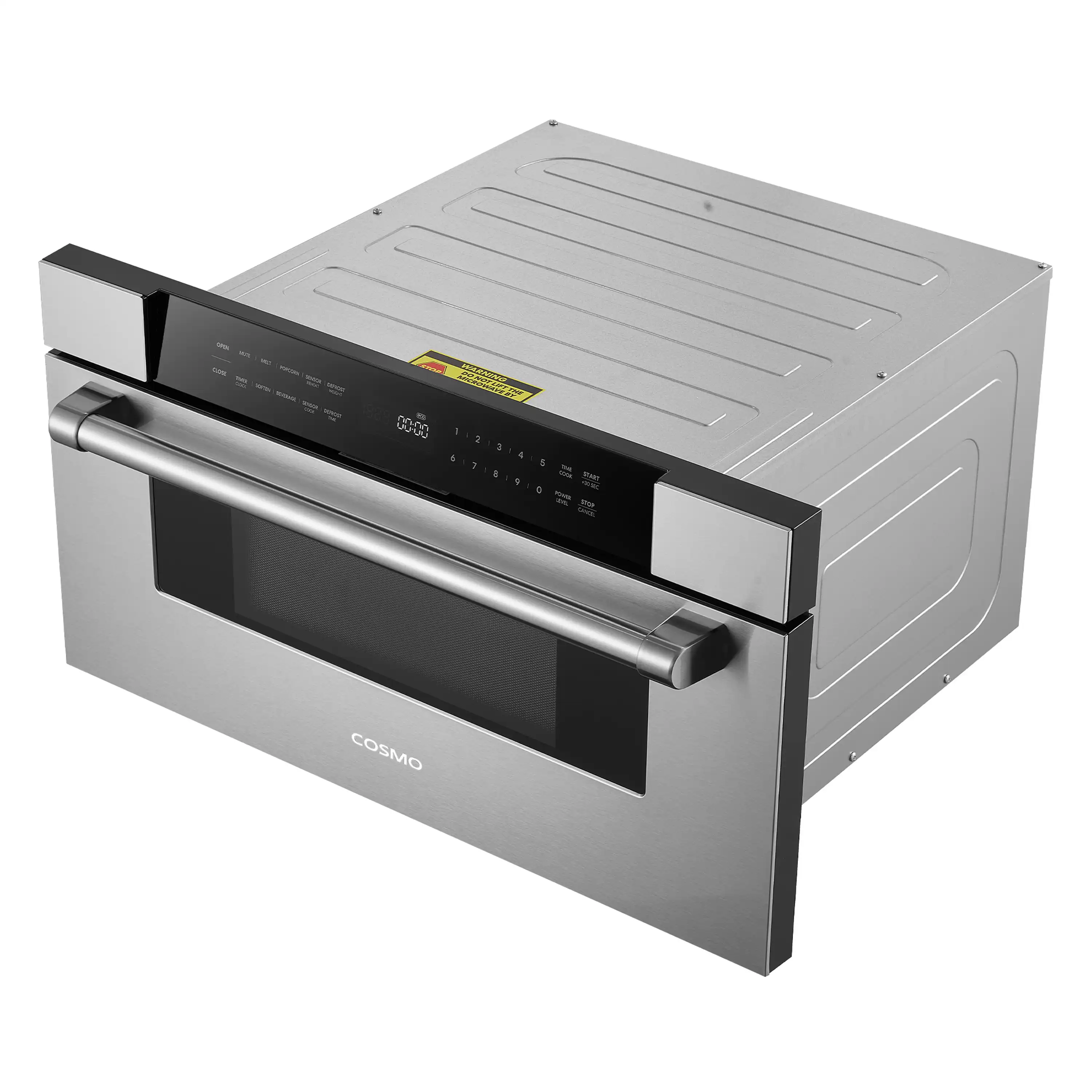 Cosmo 30-Inch Built-In Microwave Drawer in Stainless Steel (COS-MWD3012GSS) - Image 6