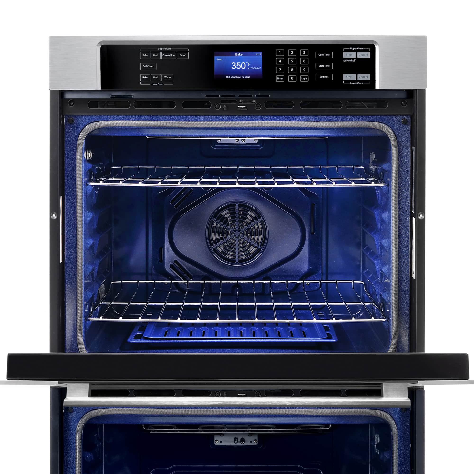 Cosmo 30-Inch Double Electric Built-In Wall Oven in Stainless Steel (COS-30EDWC) - Image 13