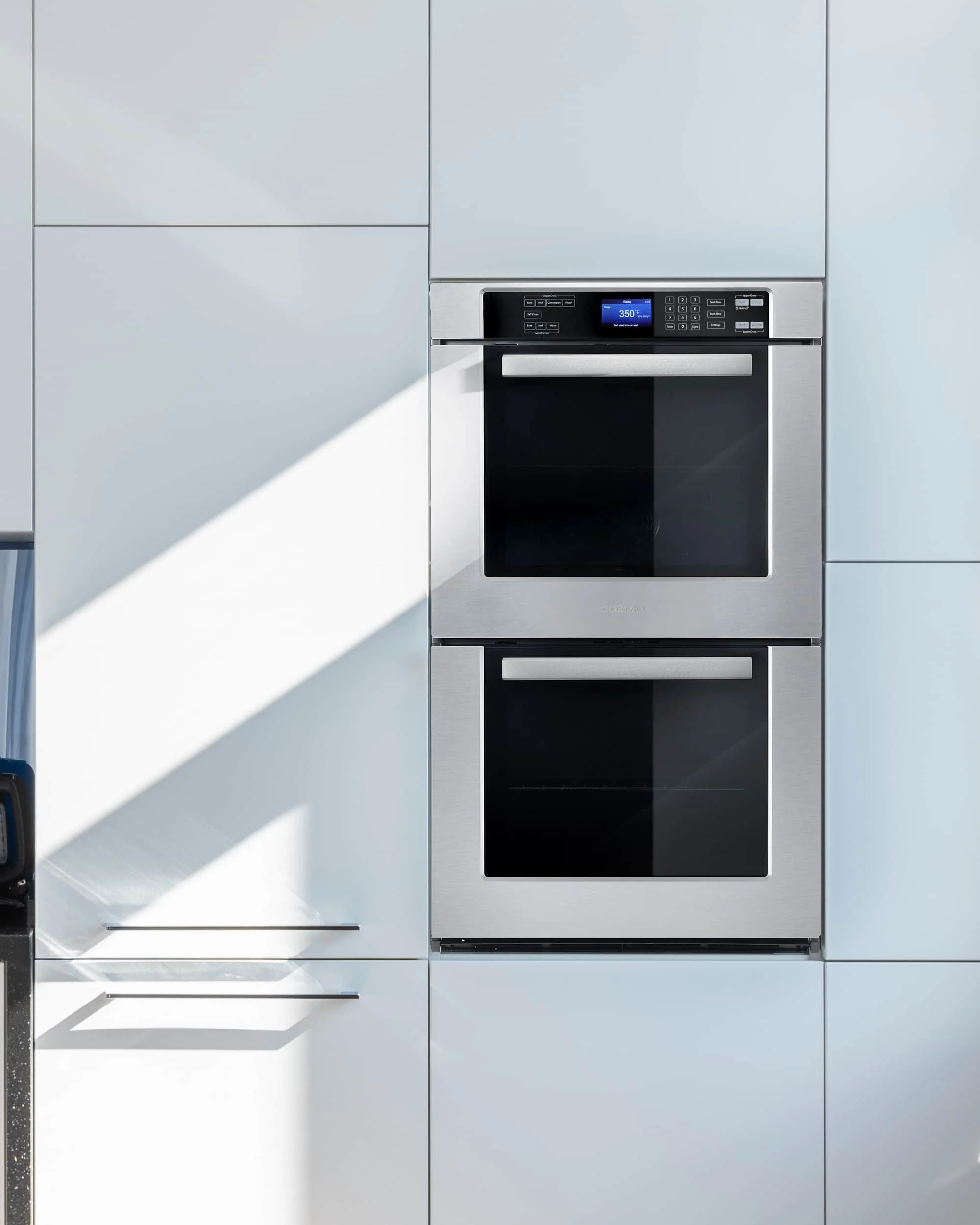 Cosmo 30-Inch Double Electric Built-In Wall Oven in Stainless Steel (COS-30EDWC) - Image 4