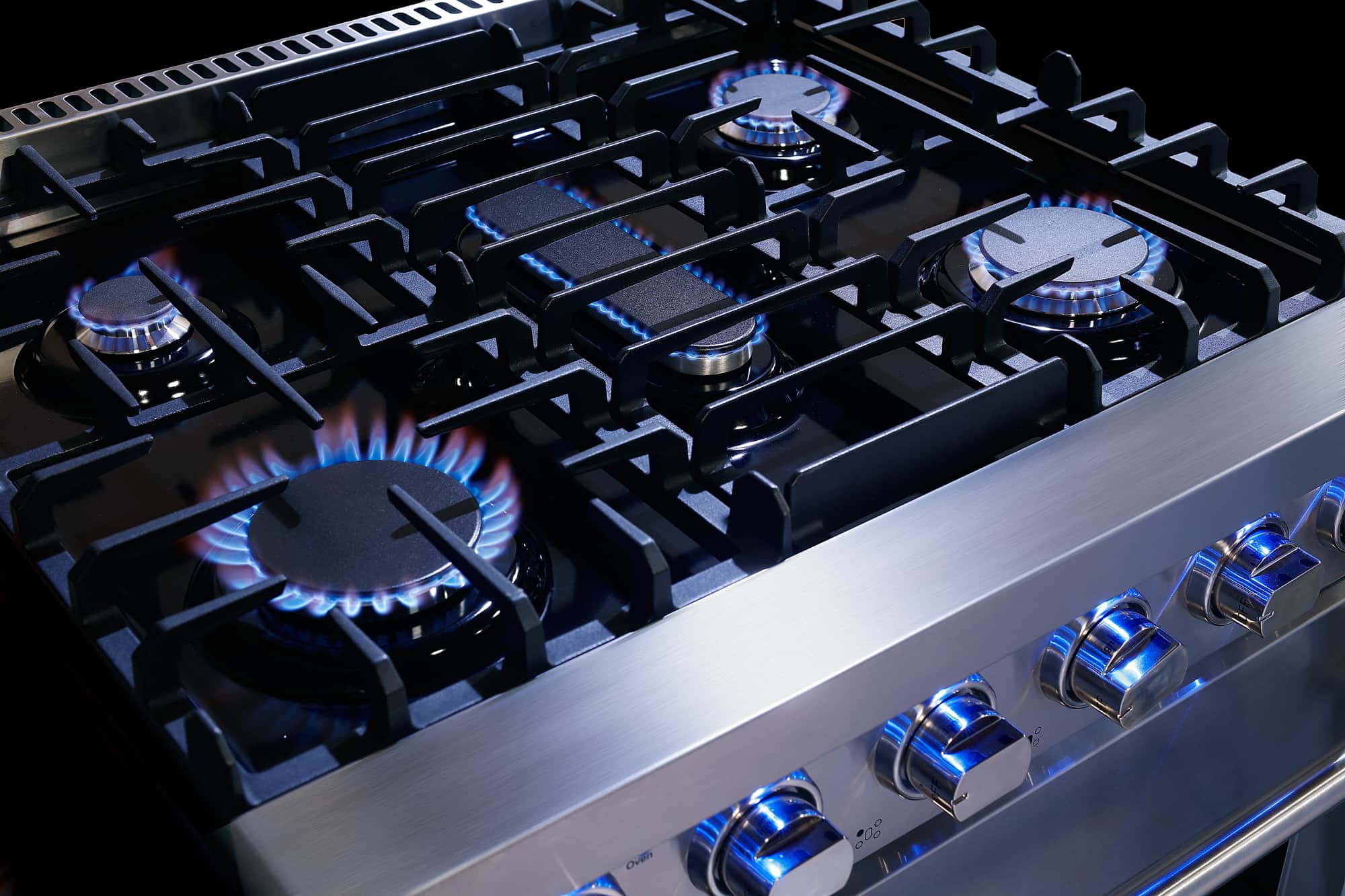 Cosmo 30 -Inch Slide-In Freestanding Gas Range with 5 Sealed Burners in Stainless Steel (COS-EPGR304) - Image 11