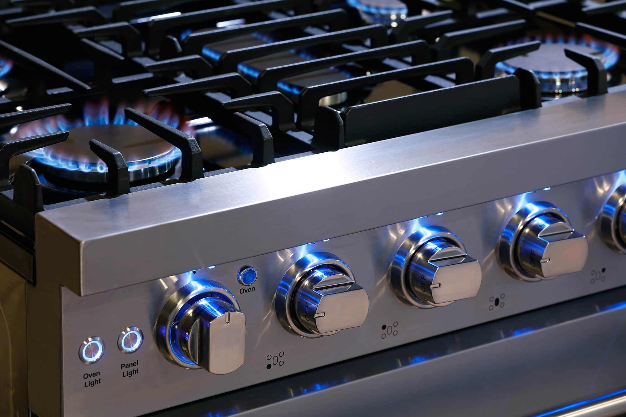 Cosmo 30 -Inch Slide-In Freestanding Gas Range with 5 Sealed Burners in Stainless Steel (COS-EPGR304) - Image 12