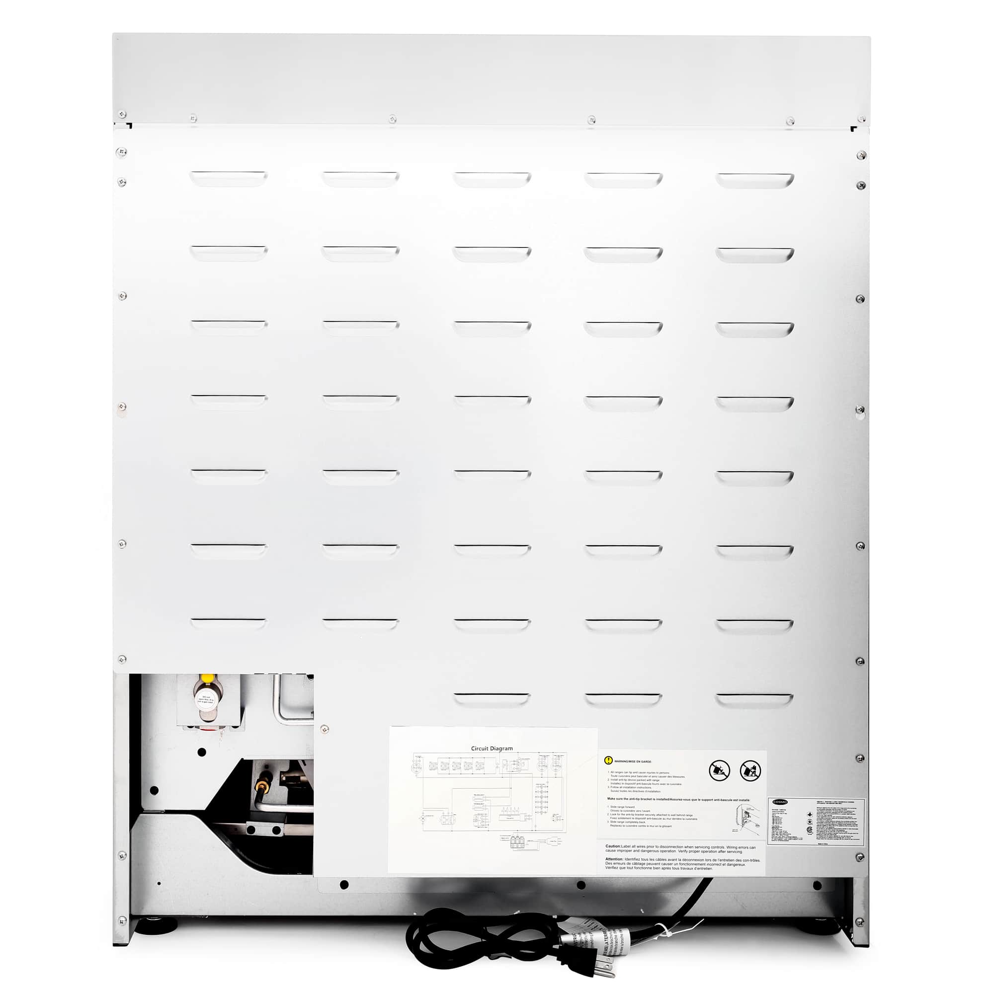 Cosmo 30 -Inch Slide-In Freestanding Gas Range with 5 Sealed Burners in Stainless Steel (COS-EPGR304) - Image 15