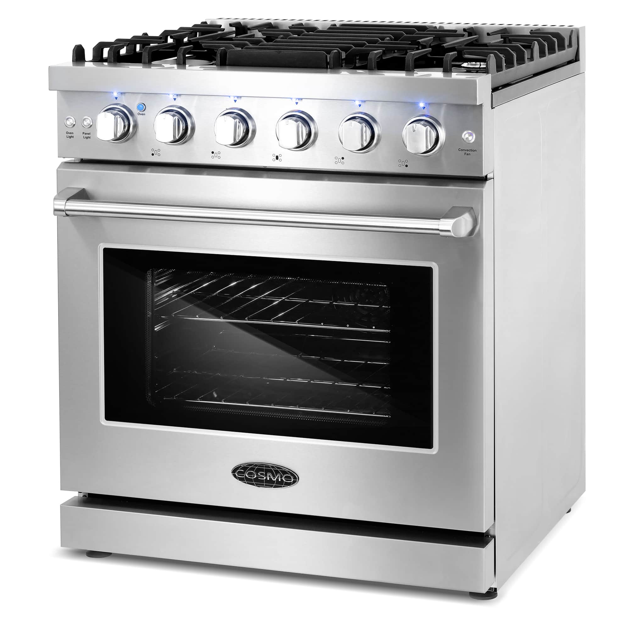 Cosmo 30 -Inch Slide-In Freestanding Gas Range with 5 Sealed Burners in Stainless Steel (COS-EPGR304) - Image 5
