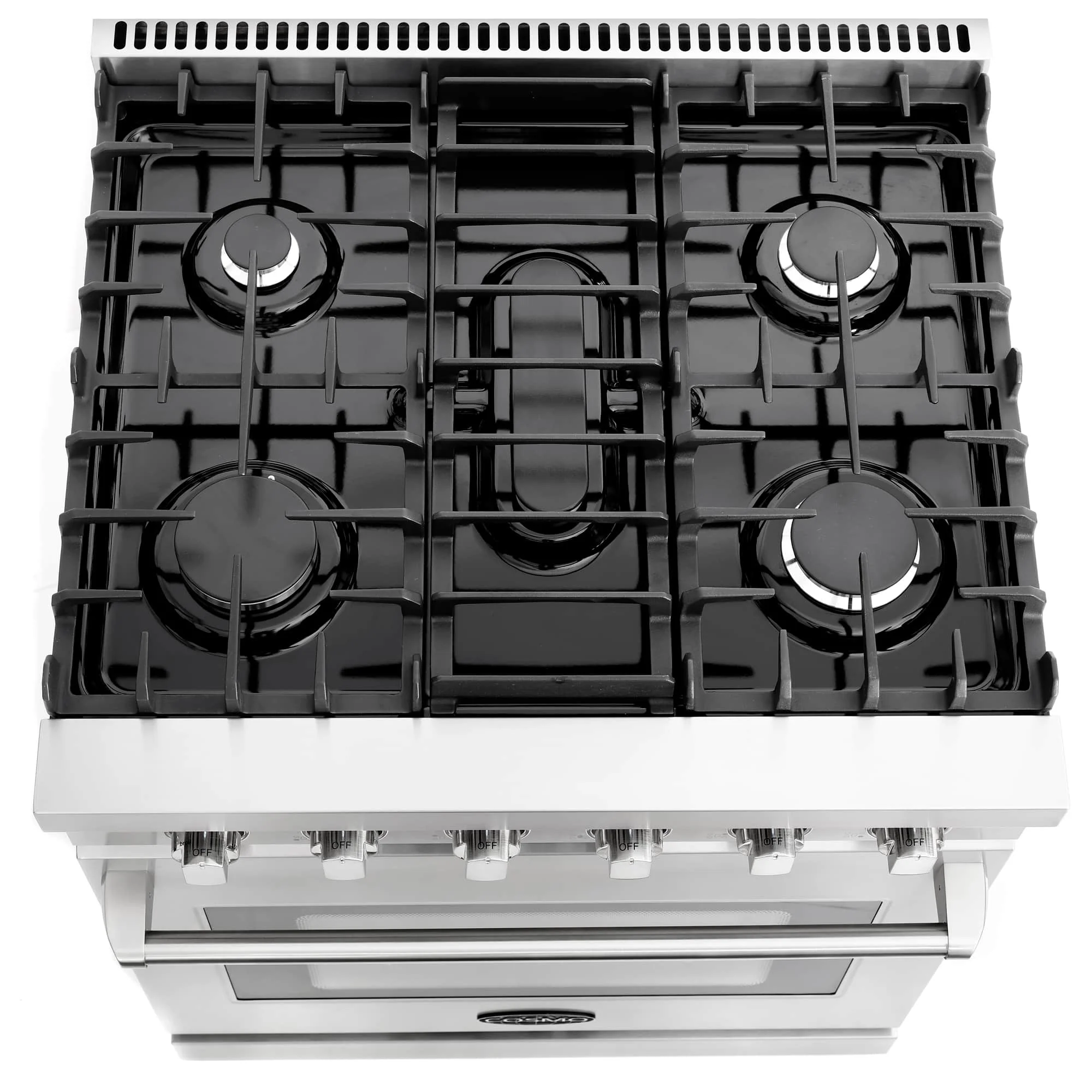 Cosmo 30 -Inch Slide-In Freestanding Gas Range with 5 Sealed Burners in Stainless Steel (COS-EPGR304) - Image 8
