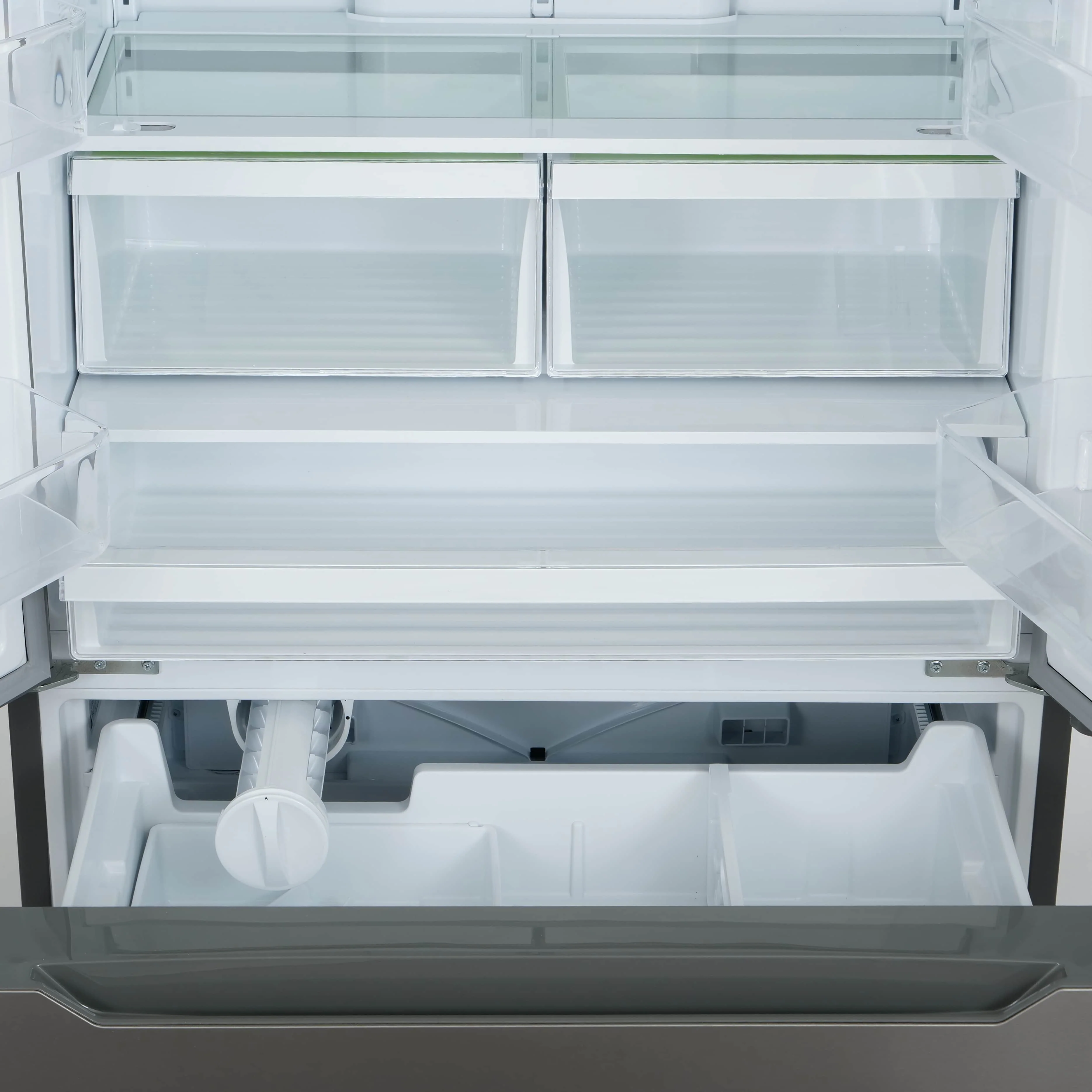 Cosmo 36-Inch 22.5 Cu.Ft Counter Depth French Door Refrigerator with Recessed Handle in Stainless Steel (COS-FDR225RHSS) - Image 14