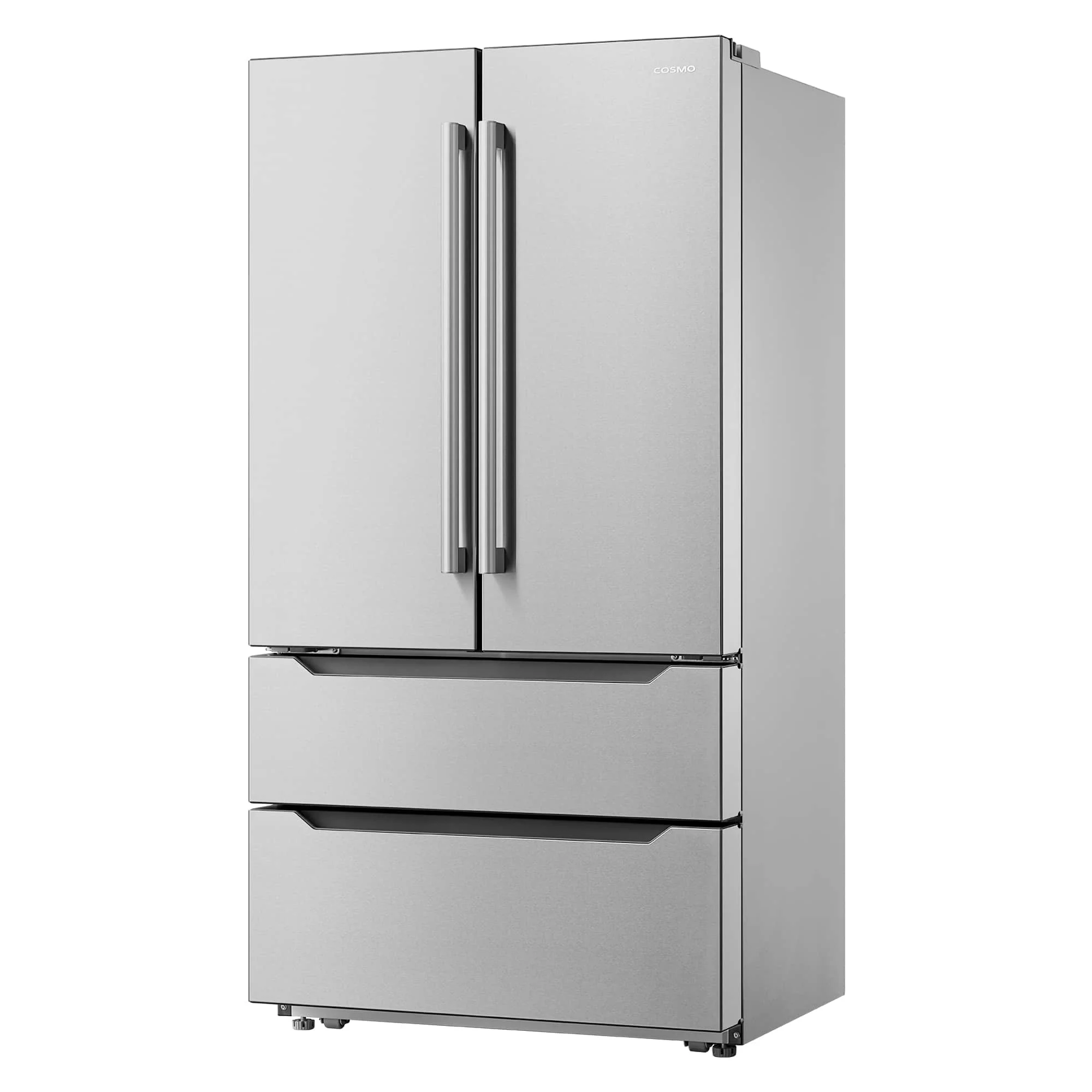 Cosmo 36-Inch 22.5 Cu. Ft. French Door Refrigerator with Pull Handle in Stainless Steel (COS-FDR225RHSS-G) - Image 8