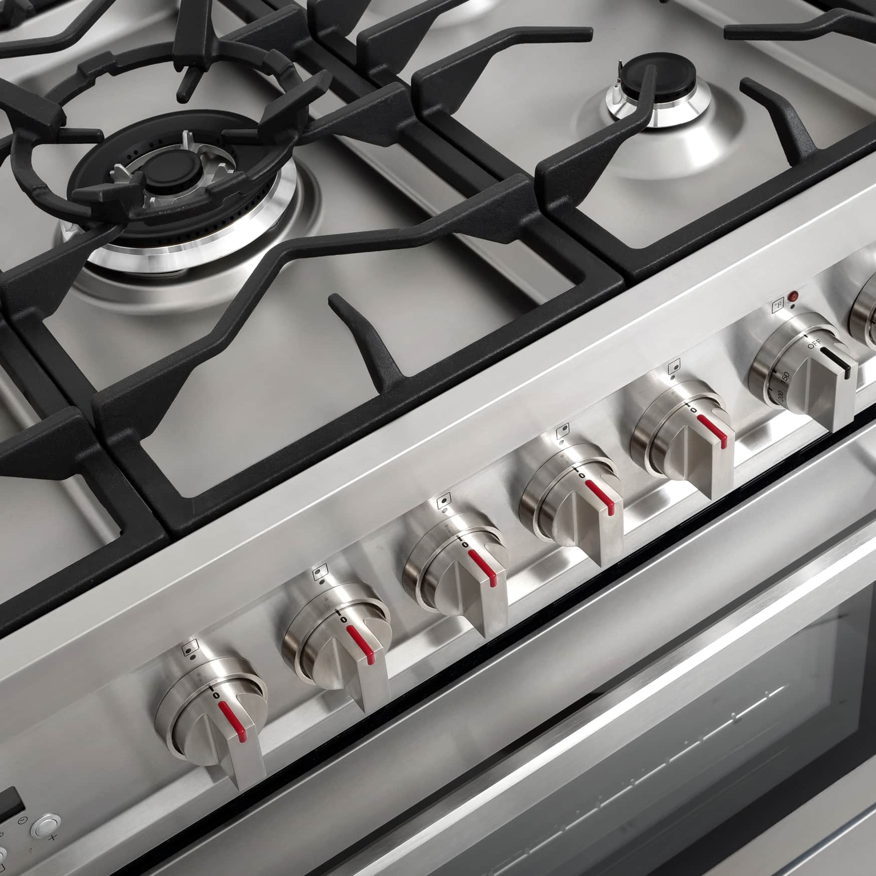 Cosmo 36-Inch 3.8 Cu. Ft. Single Oven Dual Fuel Range in Stainless Steel (F965) - Image 8
