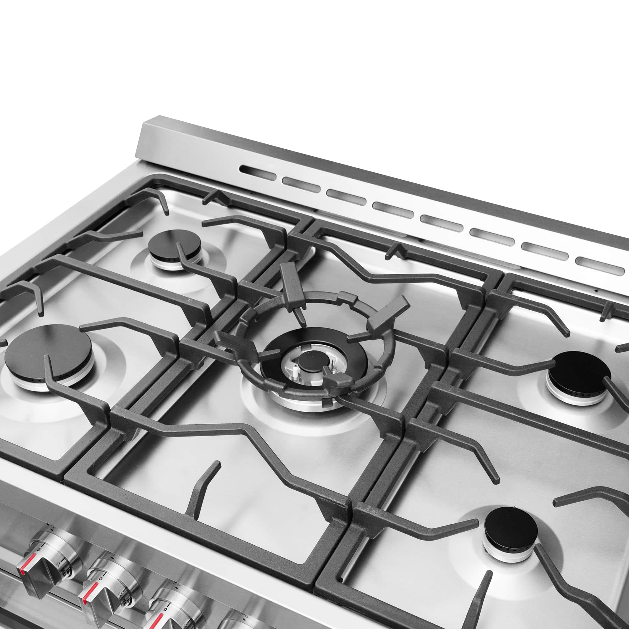 Cosmo 36-Inch 3.8 Cu. Ft. Single Oven Gas Range with 5 Burner Cooktop in Stainless Steel (COS-965AGC) - Image 11
