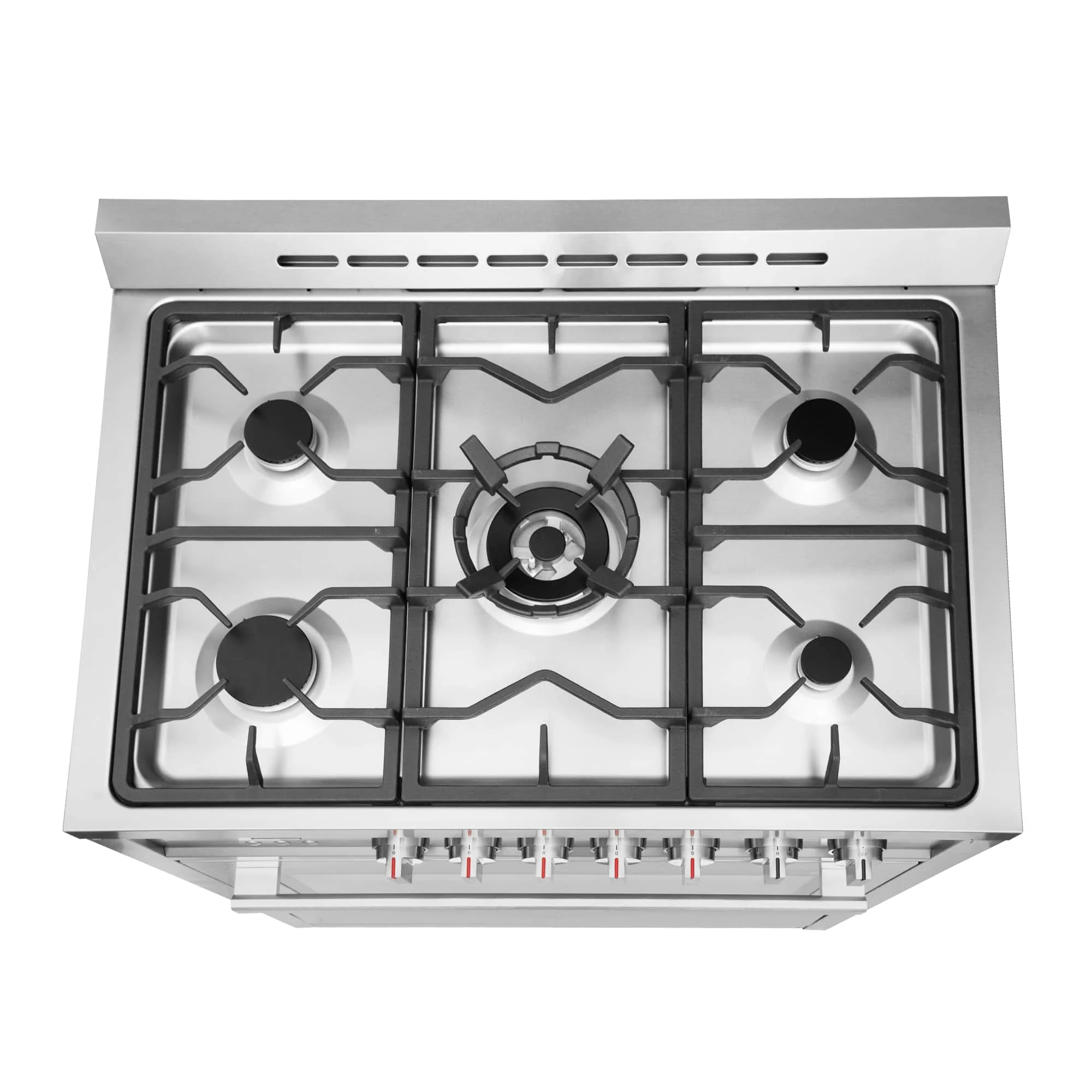 Cosmo 36-Inch 3.8 Cu. Ft. Single Oven Gas Range with 5 Burner Cooktop in Stainless Steel (COS-965AGC) - Image 7