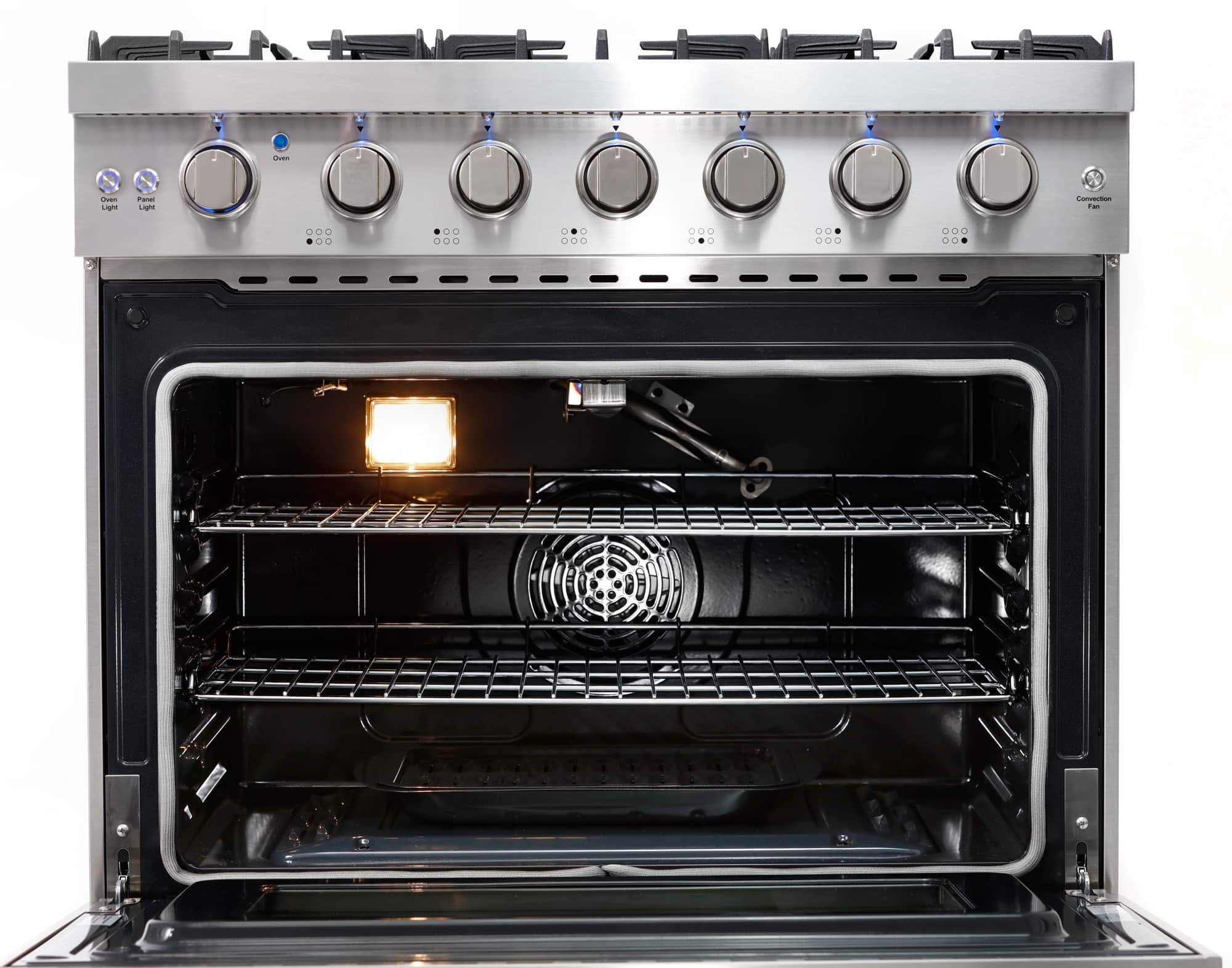 Cosmo 36-Inch 6.0 Cu. Ft. Gas Range in Stainless Steel (COS-EPGR366) - Image 6