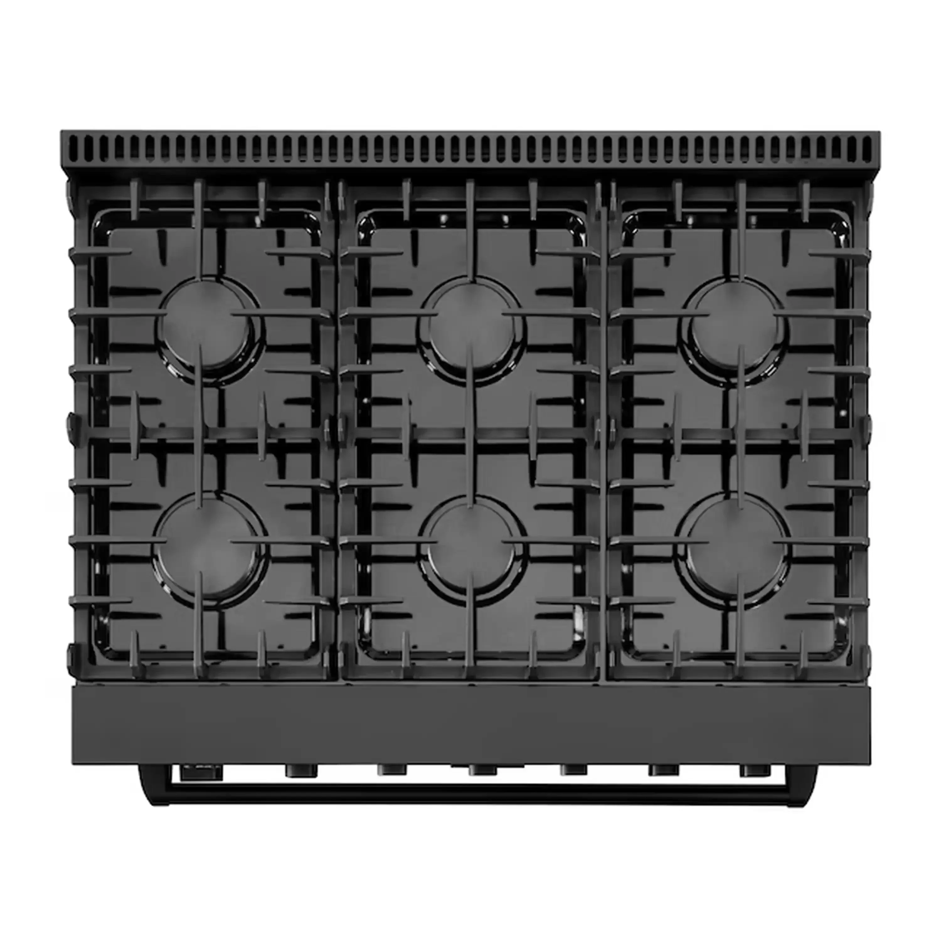 Cosmo 36-Inch Gas Range in Matte Black (COS-EPGR366-BK) - Image 3