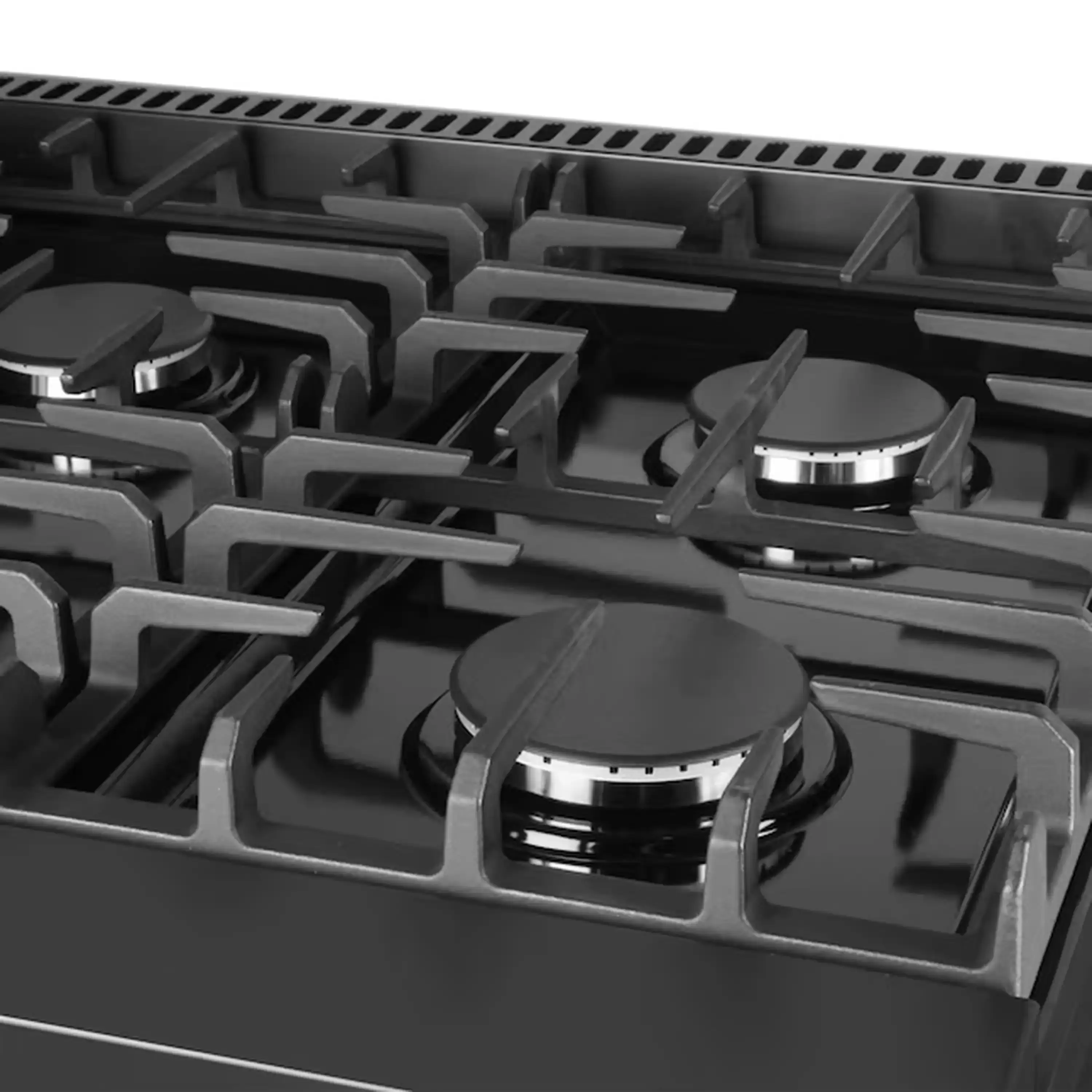 Cosmo 36-Inch Gas Range in Matte Black (COS-EPGR366-BK) - Image 4