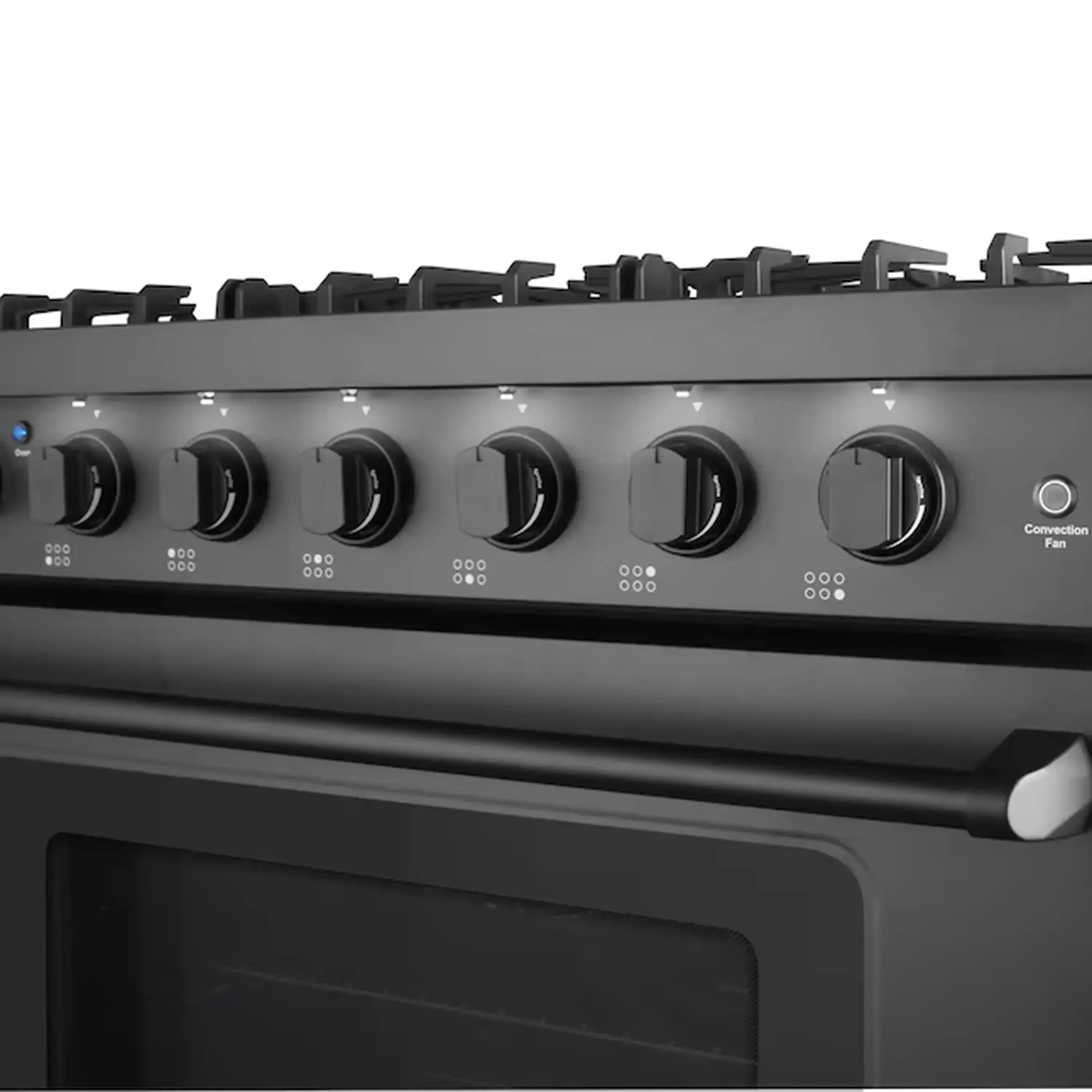 Cosmo 36-Inch Gas Range in Matte Black (COS-EPGR366-BK) - Image 7