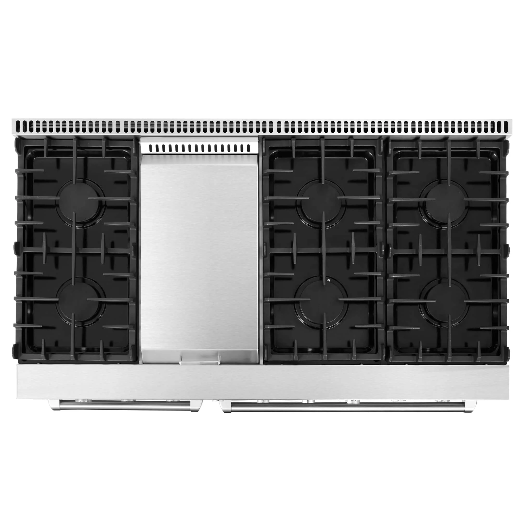 Cosmo 48-Inch 6.8 Cu. Ft. Double Oven Gas Range in Stainless Steel (COS-EPGR486G) - Image 11