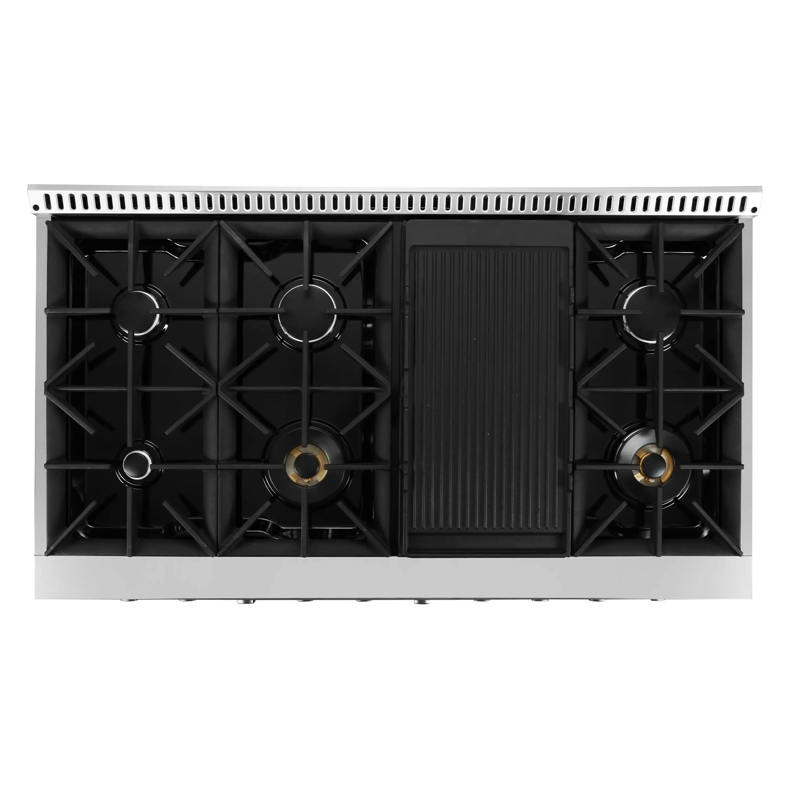 Cosmo 48-Inch High End Style Double Oven Dual Fuel Range in Stainless Steel (COS-DFRP488K) - Image 6