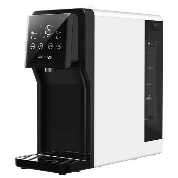 Waterdrop Countertop Reverse Osmosis System, 4 Stage Reverse Osmosis Water Filter Countertop, 3:1 Pure to Drain, Reduce PFAS, No Installation Required (WD-N1-W) - Image 2