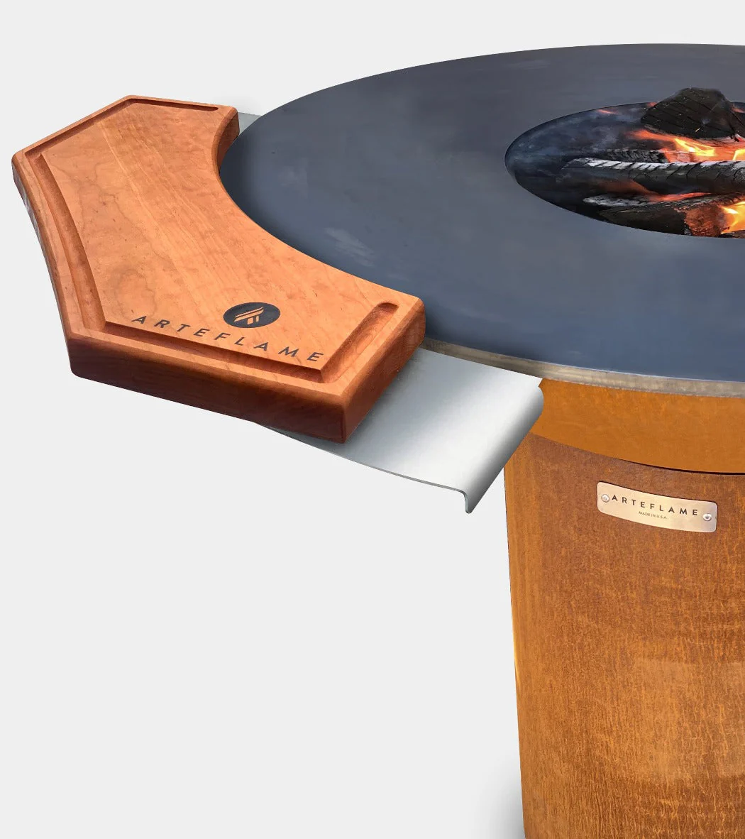 Arteflame Custom Cherry Wood Cutting Block for 40" (AFCUTBRDCH40) - Image 5