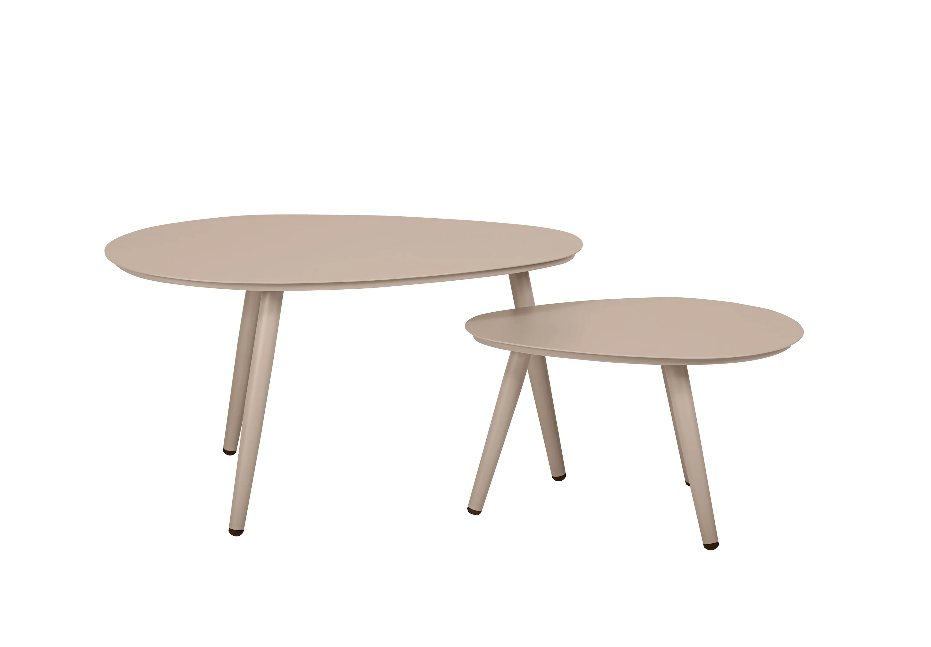Deko Living 2 Piece Brown Outdoor Oval Table Set (COP30119TBL) - Image 2