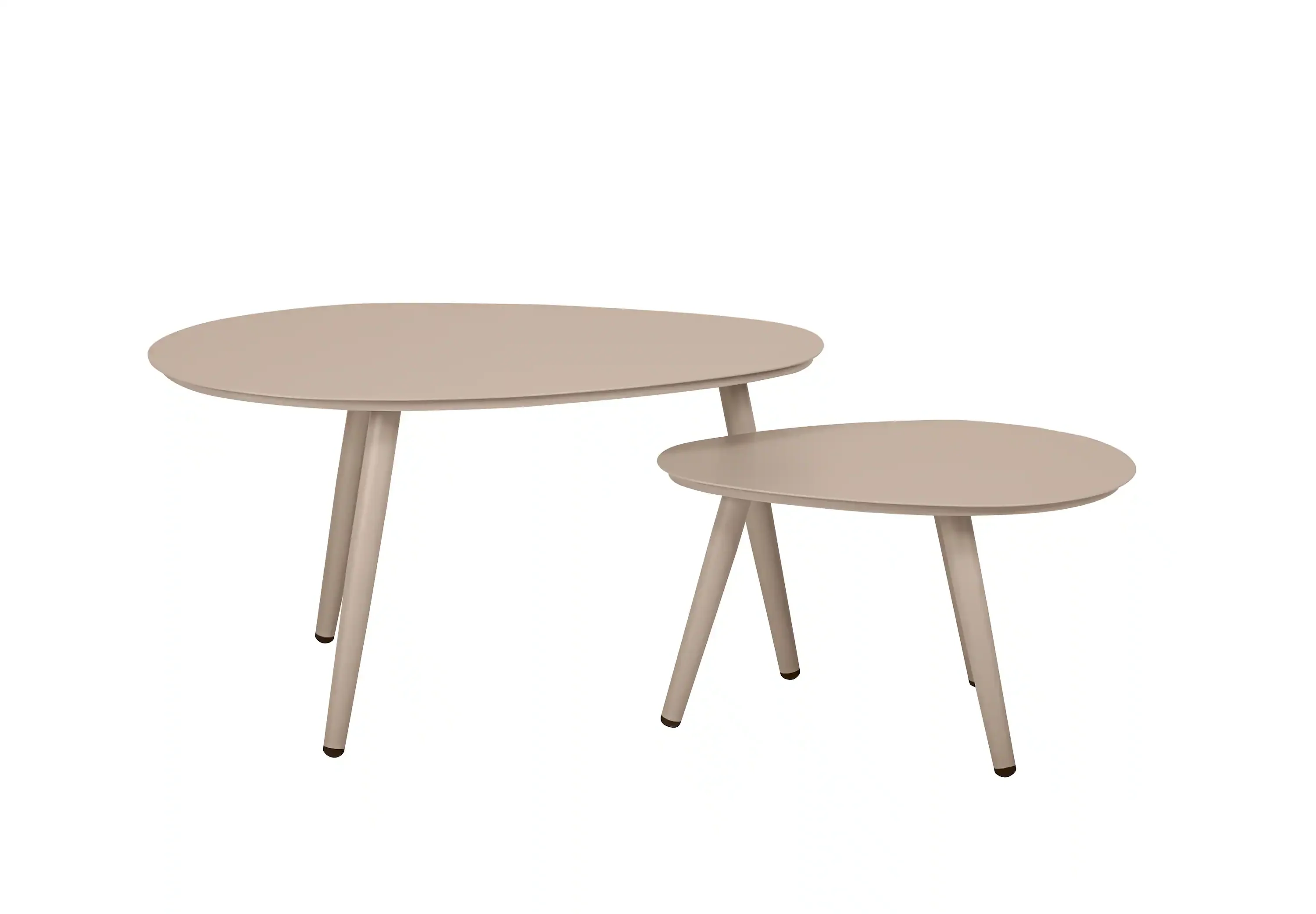 Deko Living 2 Piece Brown Outdoor Oval Table Set (COP30118TBL) - Image 2