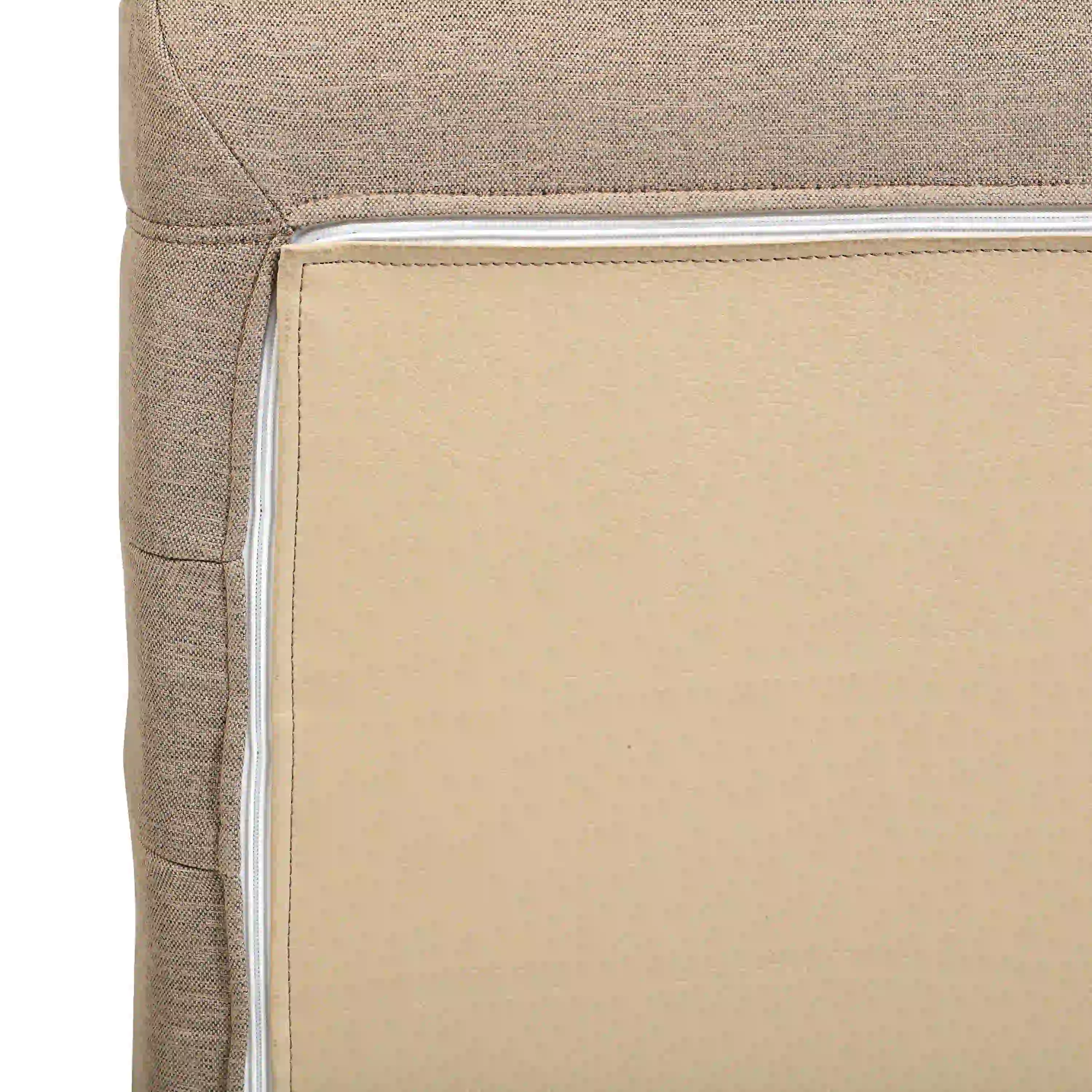 Deko Living 2 Piece Seating Brown Outdoor Compressed Foam Sectional Sofas (COP30117SET) - Image 7