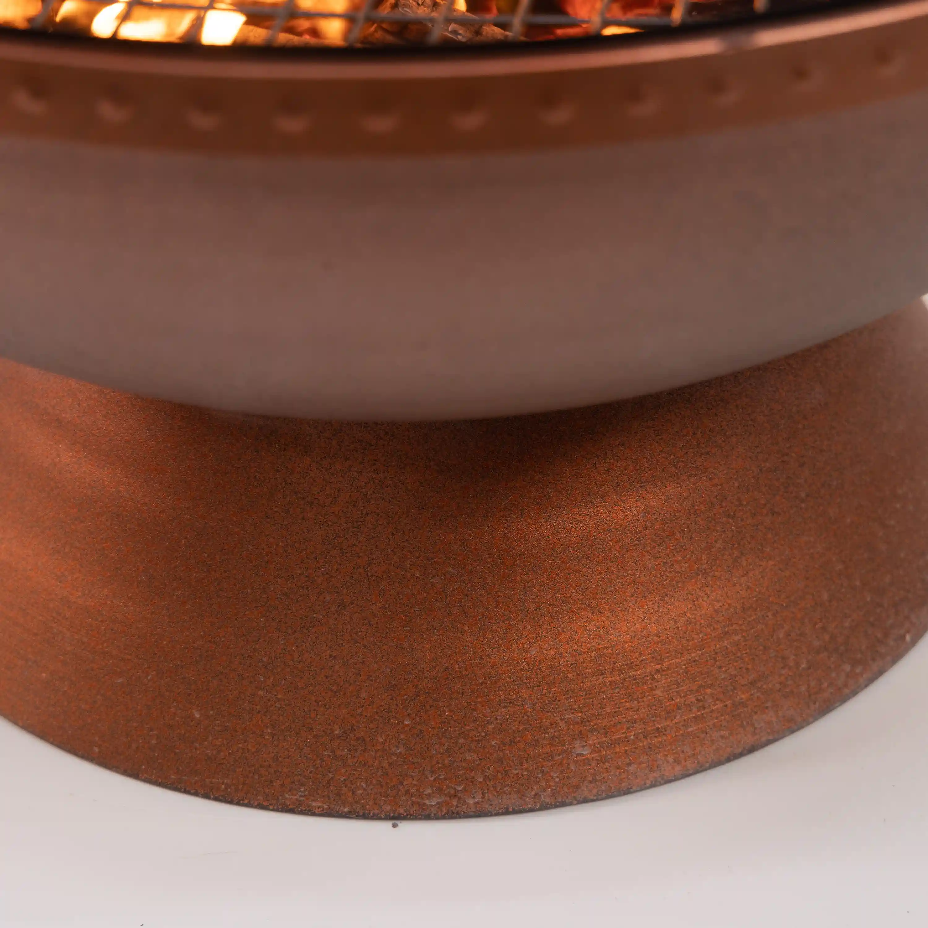 Deko Living 31-Inch Round Outdoor Steel Woodburning Firebowl/Firepit (COB10512) - Image 5