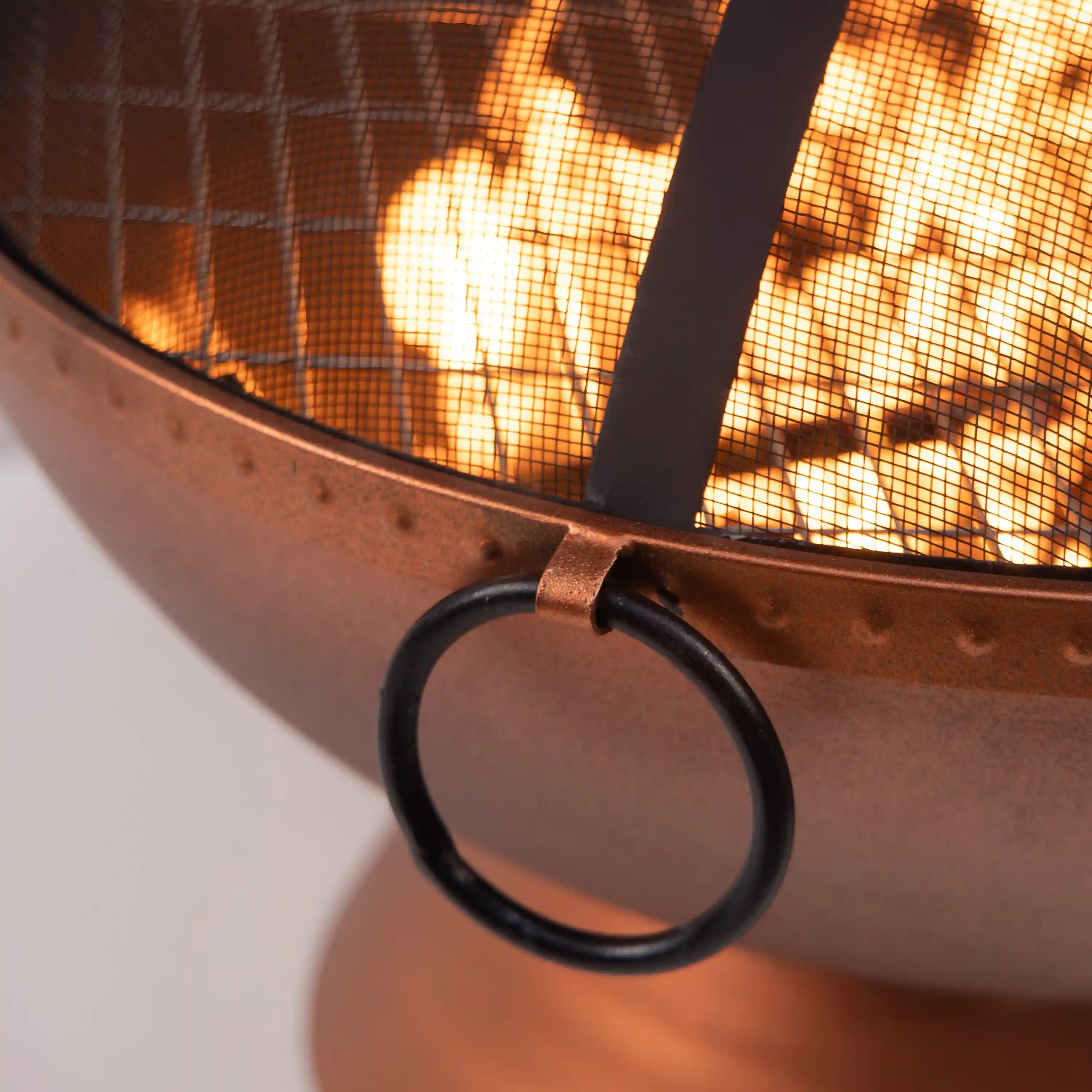 Deko Living 31-Inch Round Outdoor Steel Woodburning Firebowl/Firepit (COB10512) - Image 7