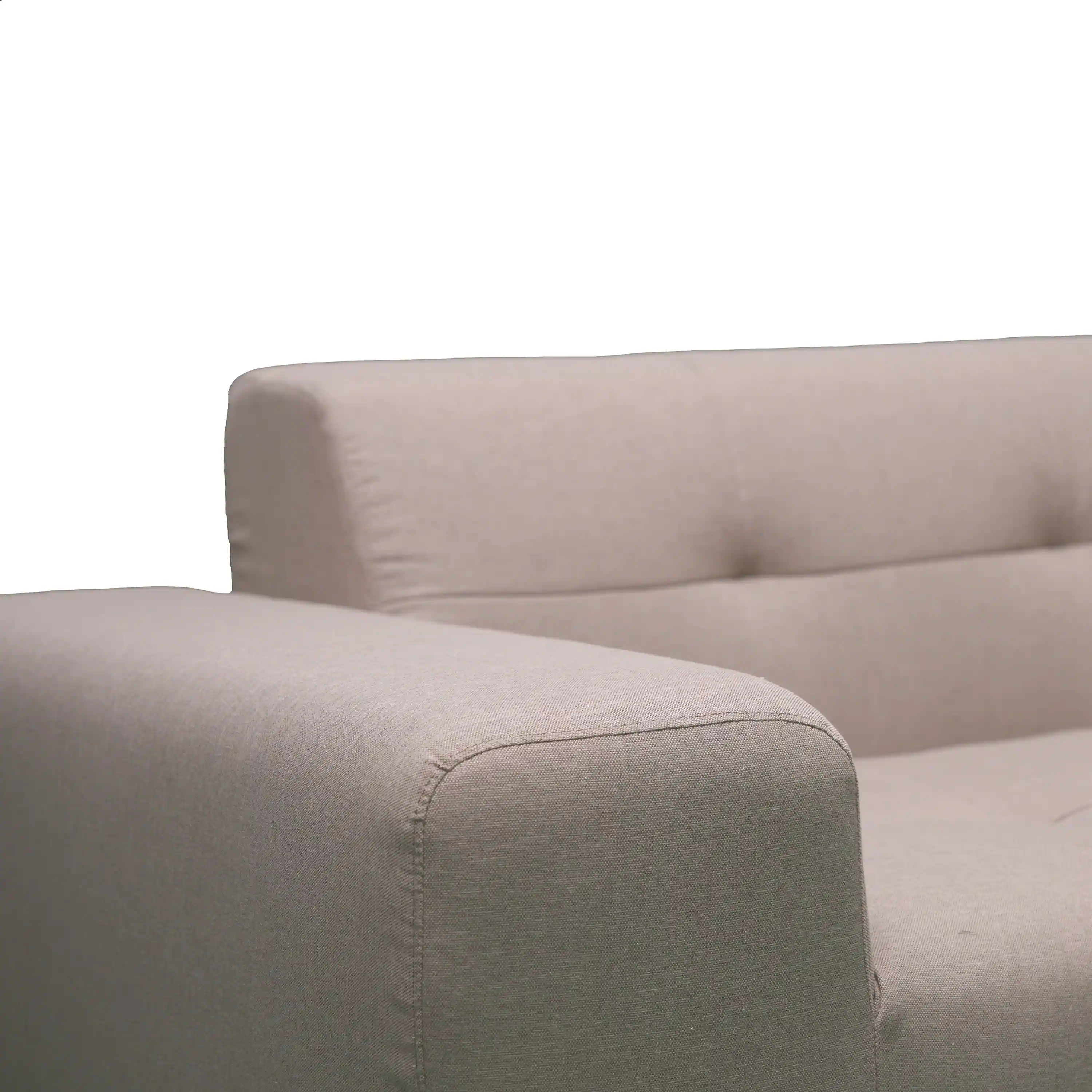 Deko Living 4 Piece Brown Outdoor Compressed Foam Sectional Sofa Lounger and Table Set (COP30118) - Image 7