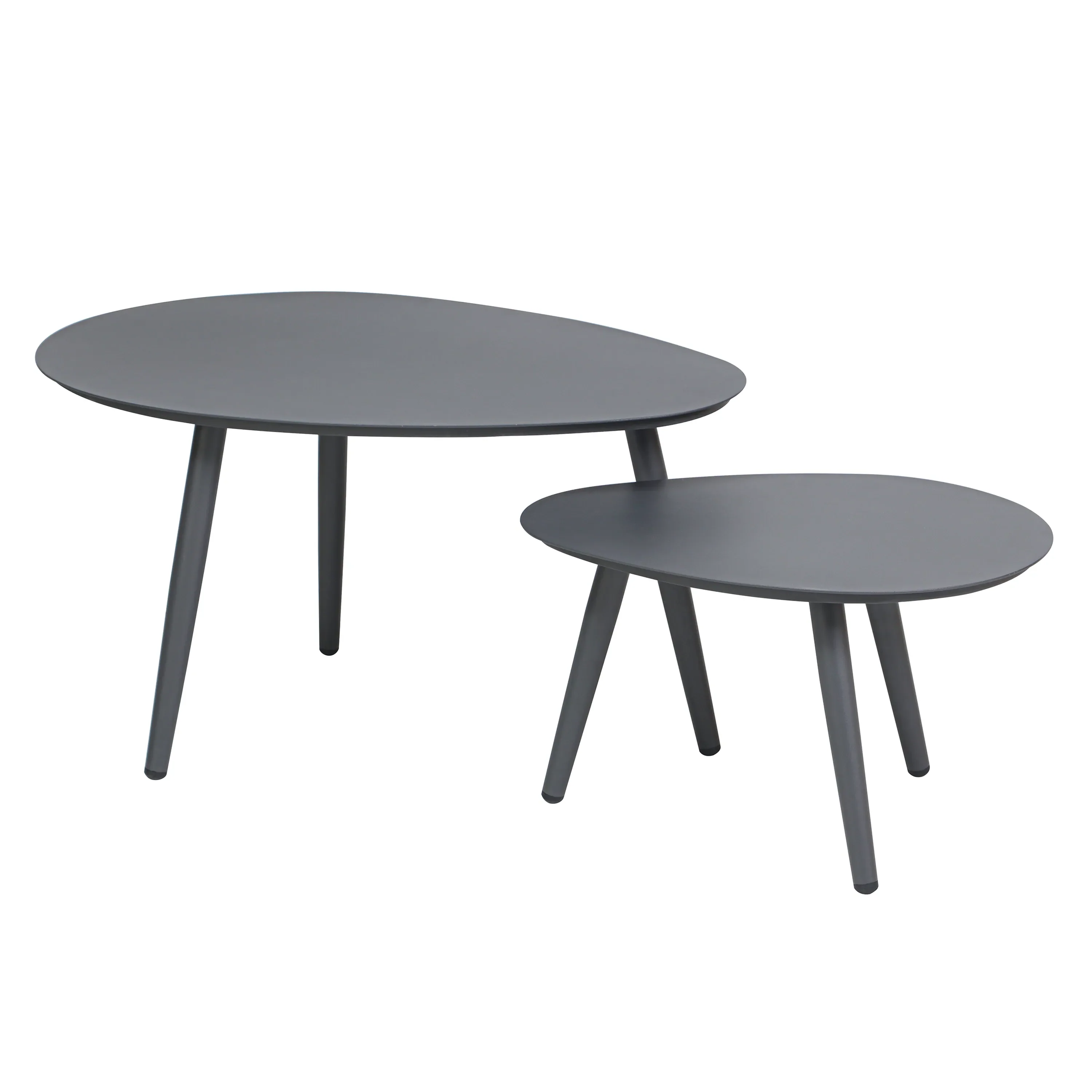 Deko Living 4 Piece Gray Outdoor Compressed Foam Sectional Sofa Lounger and Table Set (COP30018) - Image 7