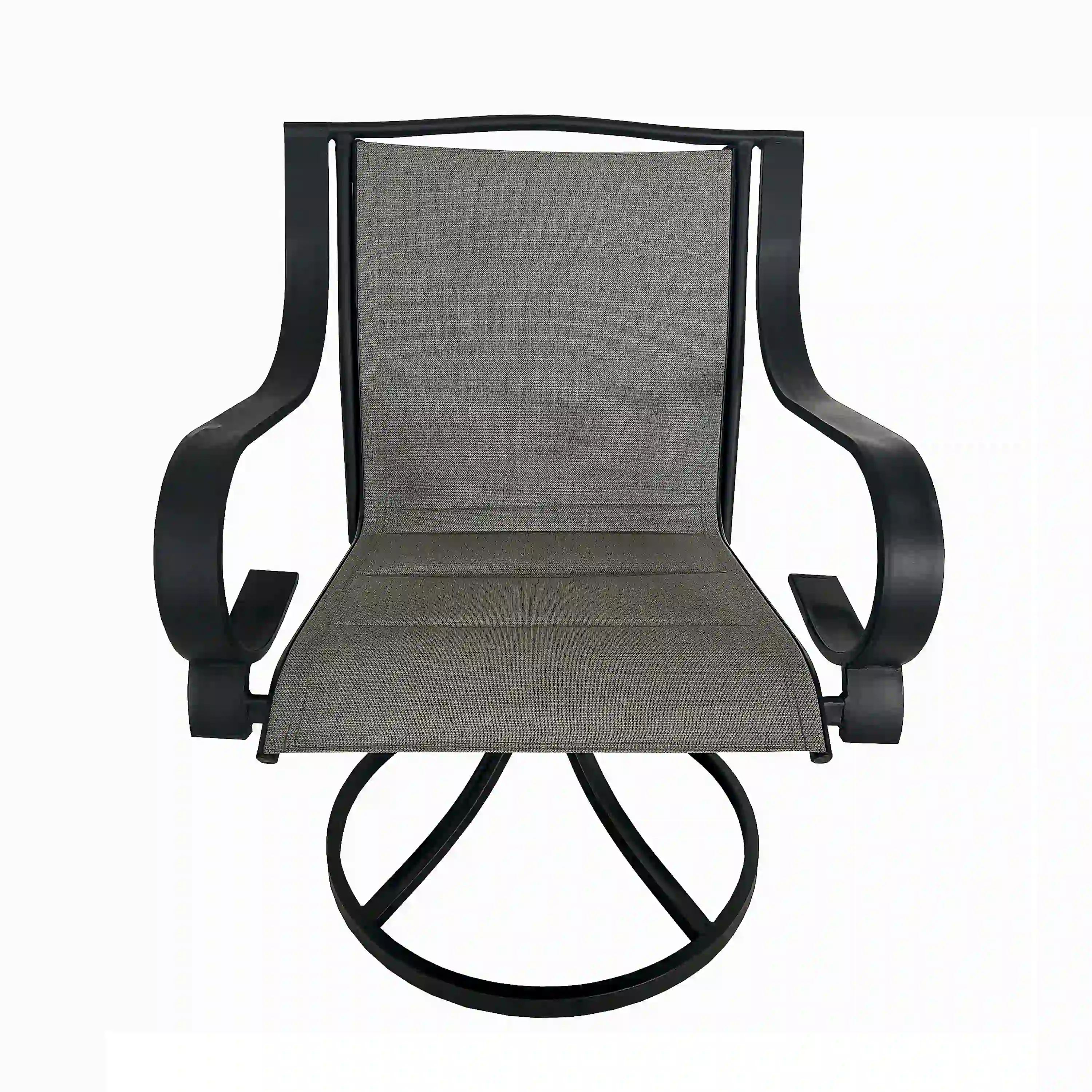 Deko Living 4 Piece Seating Outdoor Patio Dining Table and Swivel Chairs Set (COP30705) - Image 3