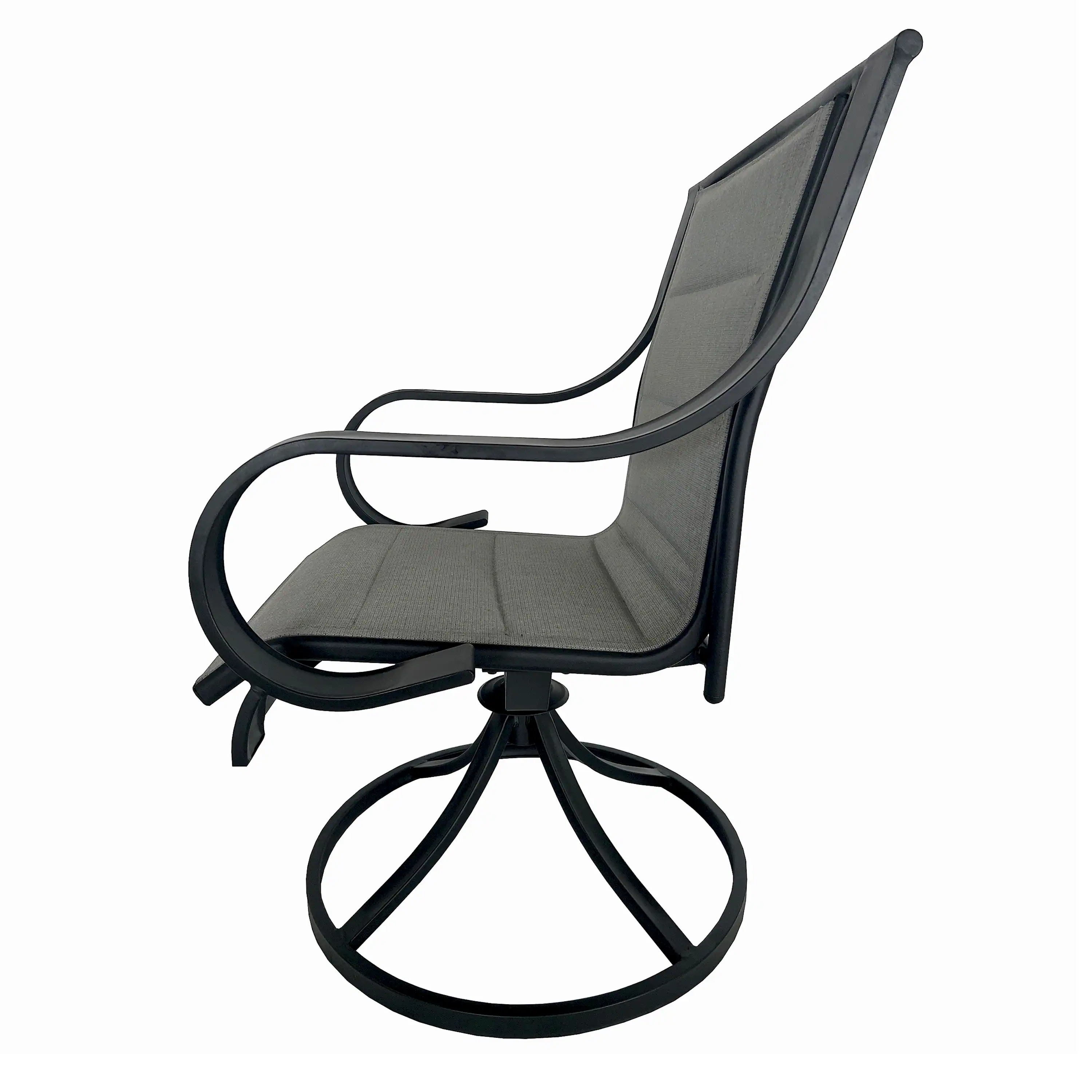 Deko Living 4 Piece Seating Outdoor Patio Dining Table and Swivel Chairs Set (COP30705) - Image 5