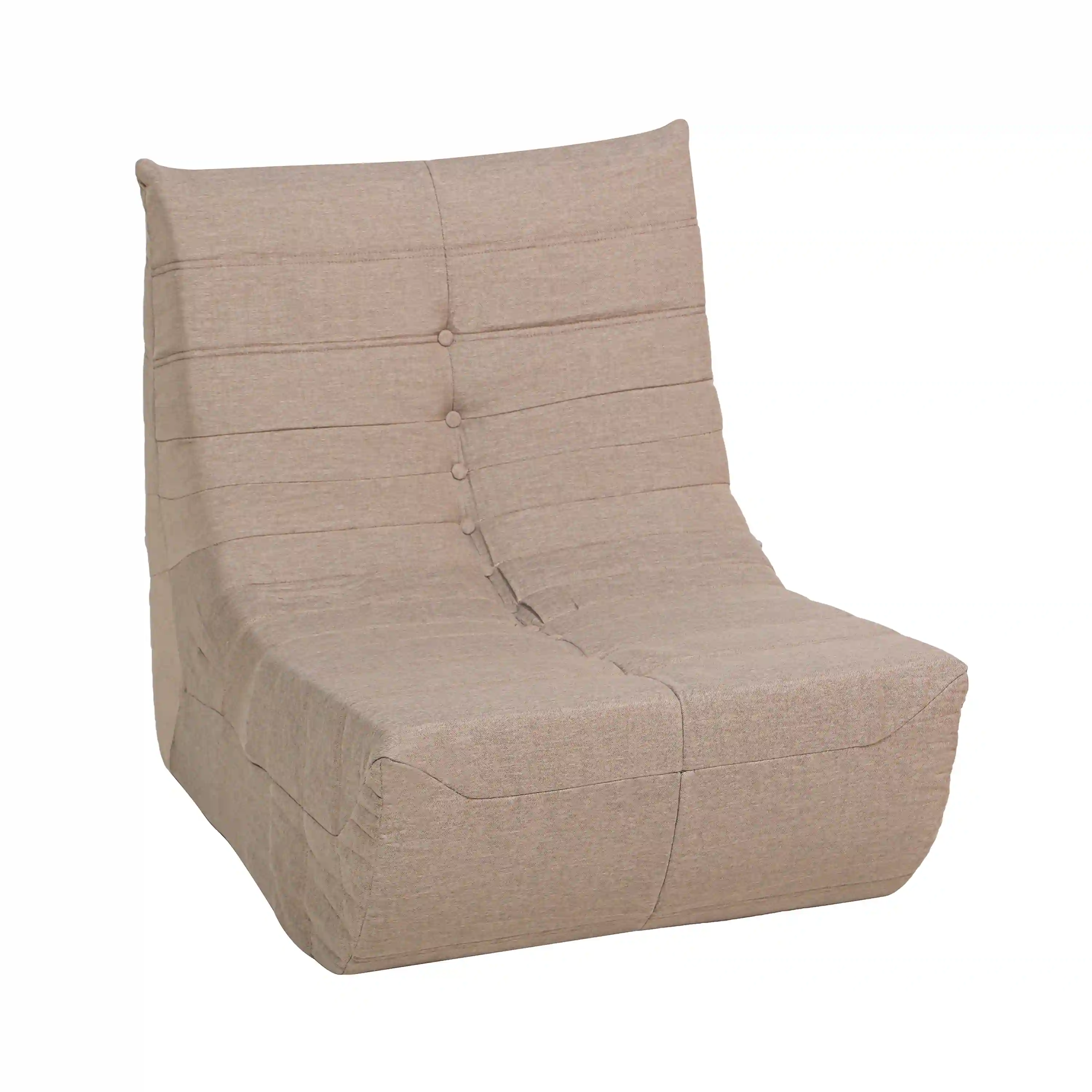 Deko Living 5 Piece Brown Outdoor Compressed Foam Loveseat Sofa Chairs and Table Set (COP30119) - Image 5