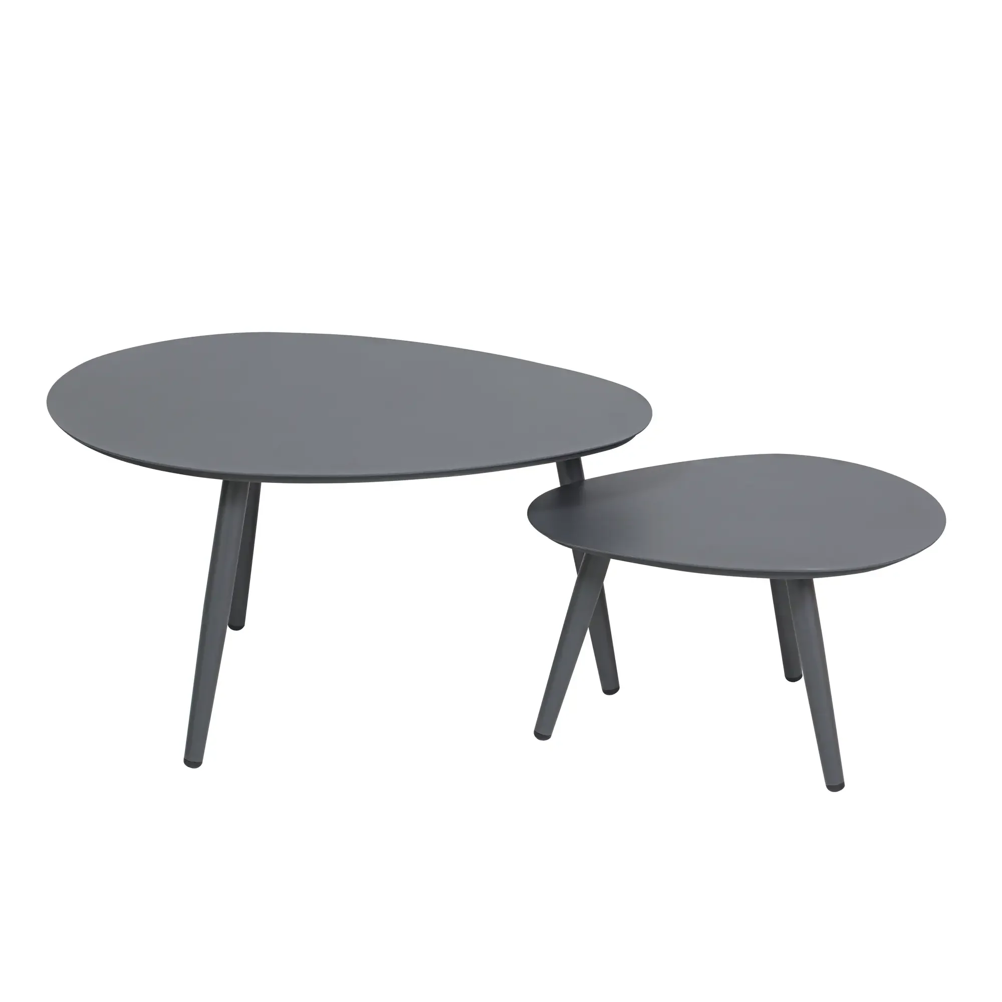 Deko Living 5 Piece Gray Compressed Foam Loveseat Sofa Chairs and Table Set (CIF50019) - Image 13
