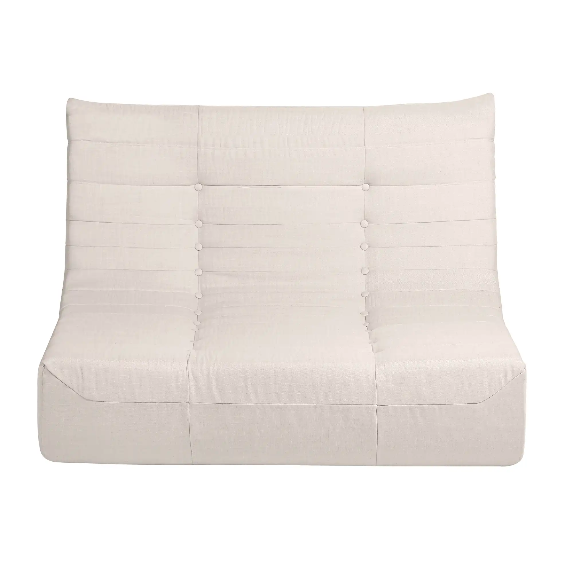 Deko Living Beige Compressed Foam Sofa (CIF50219SOF) - Image 2