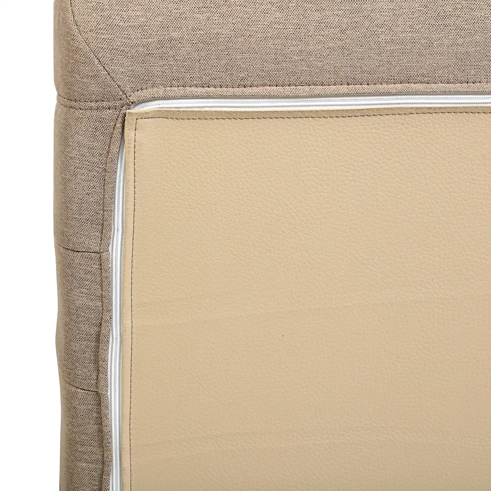 Deko Living 2 Piece Seating Brown Compressed Foam Sectional Sofa (CIF50117SET) - Image 4
