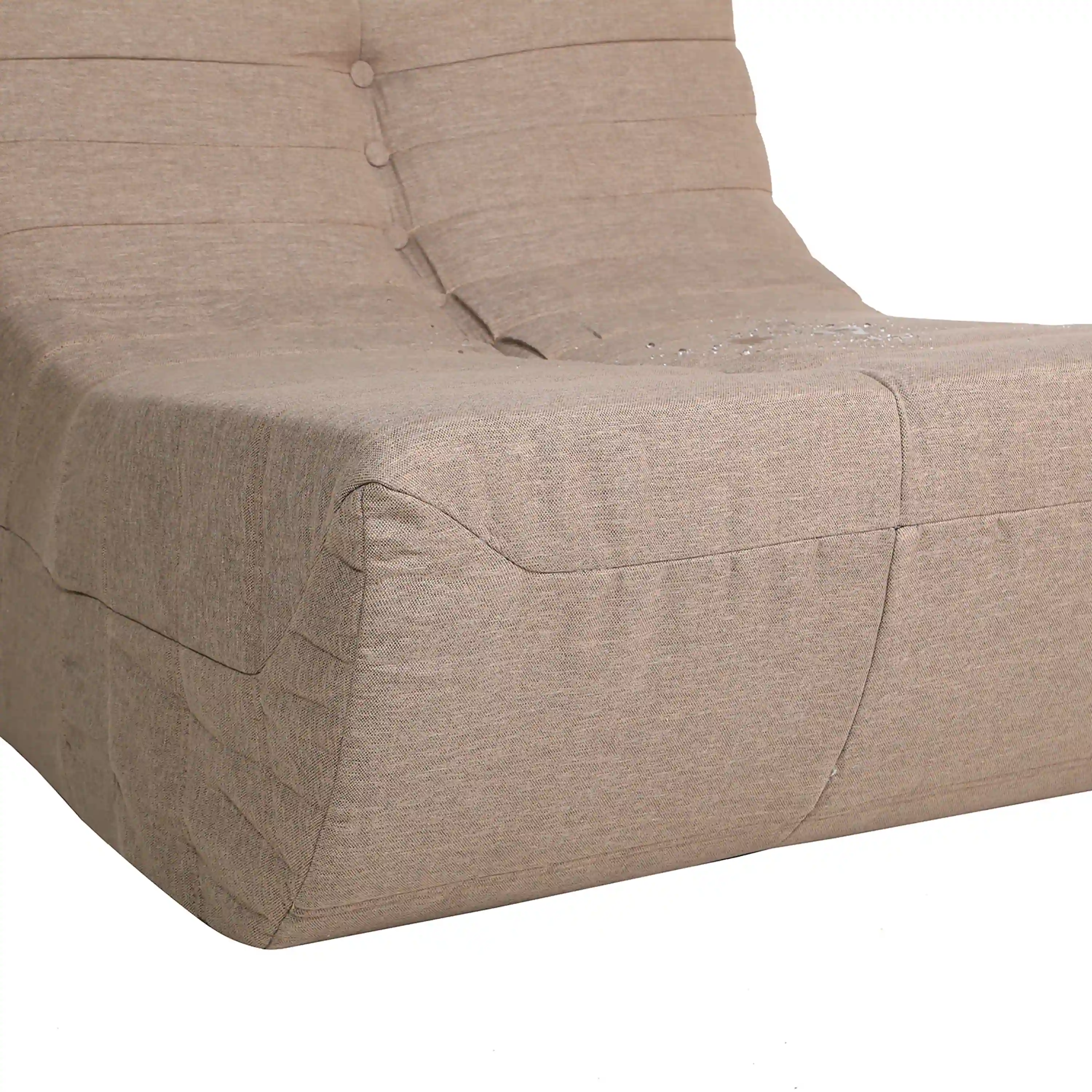 Deko Living Brown Outdoor Compressed Foam Sofa (COP30119SOF) - Image 5