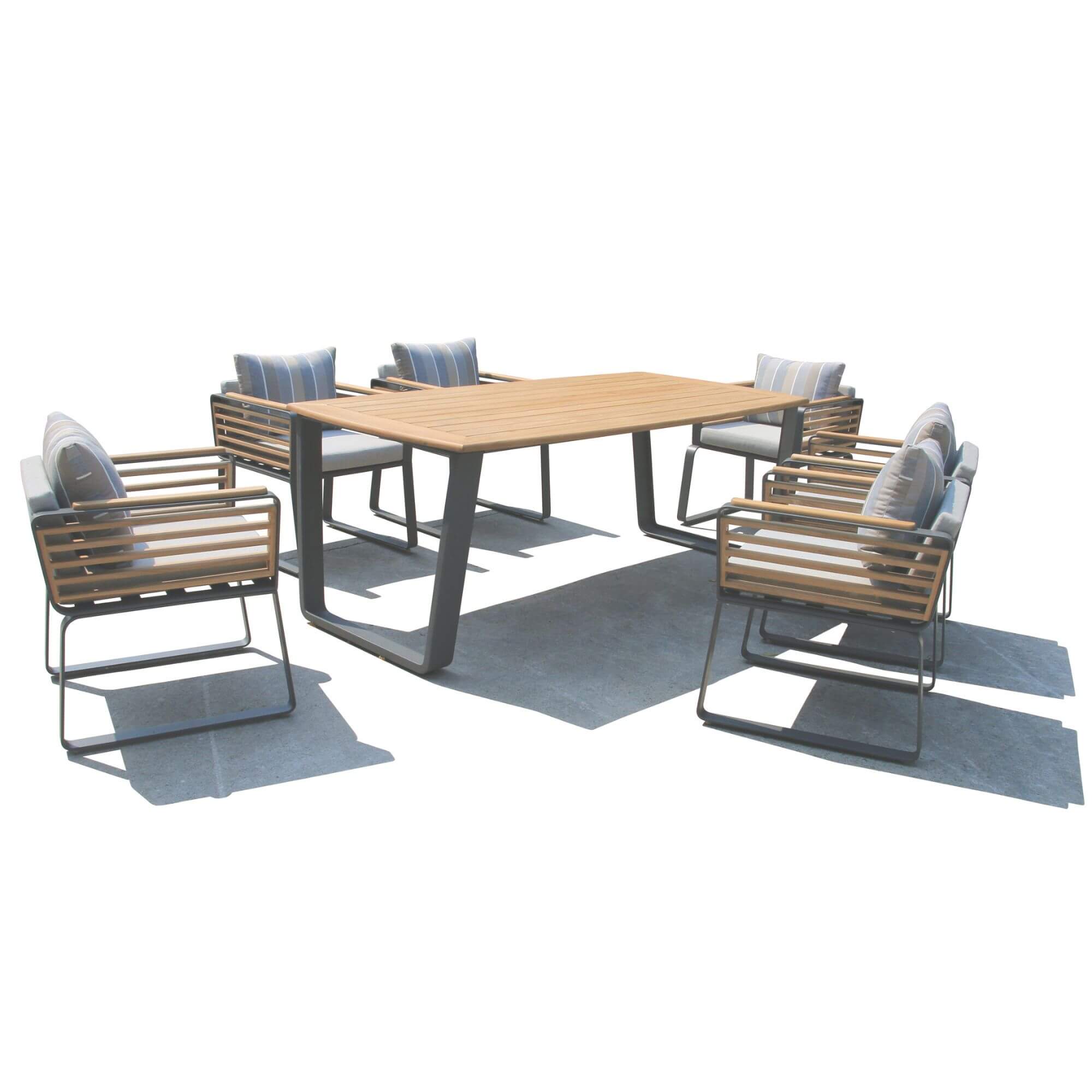 Deko Living Palazzolo Outdoor Dining Chairs and Table Set (COP30701) - Image 3