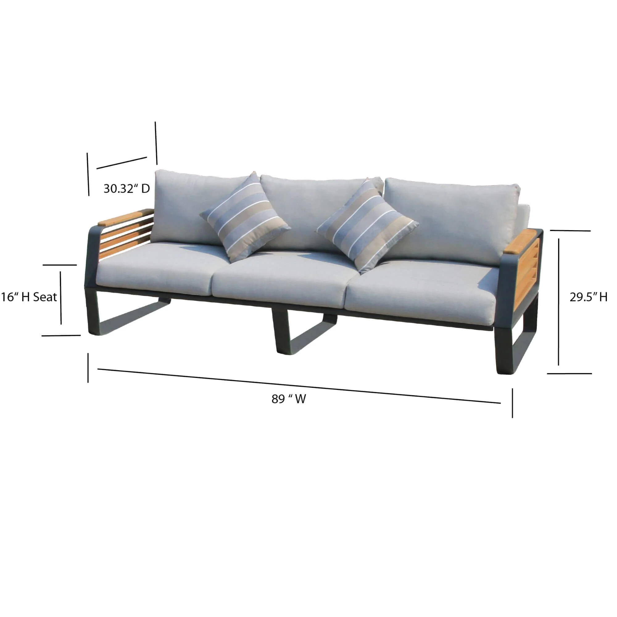Deko Living Palazzolo Outdoor Patio and Coffee Table Set (COP30004) - Image 14