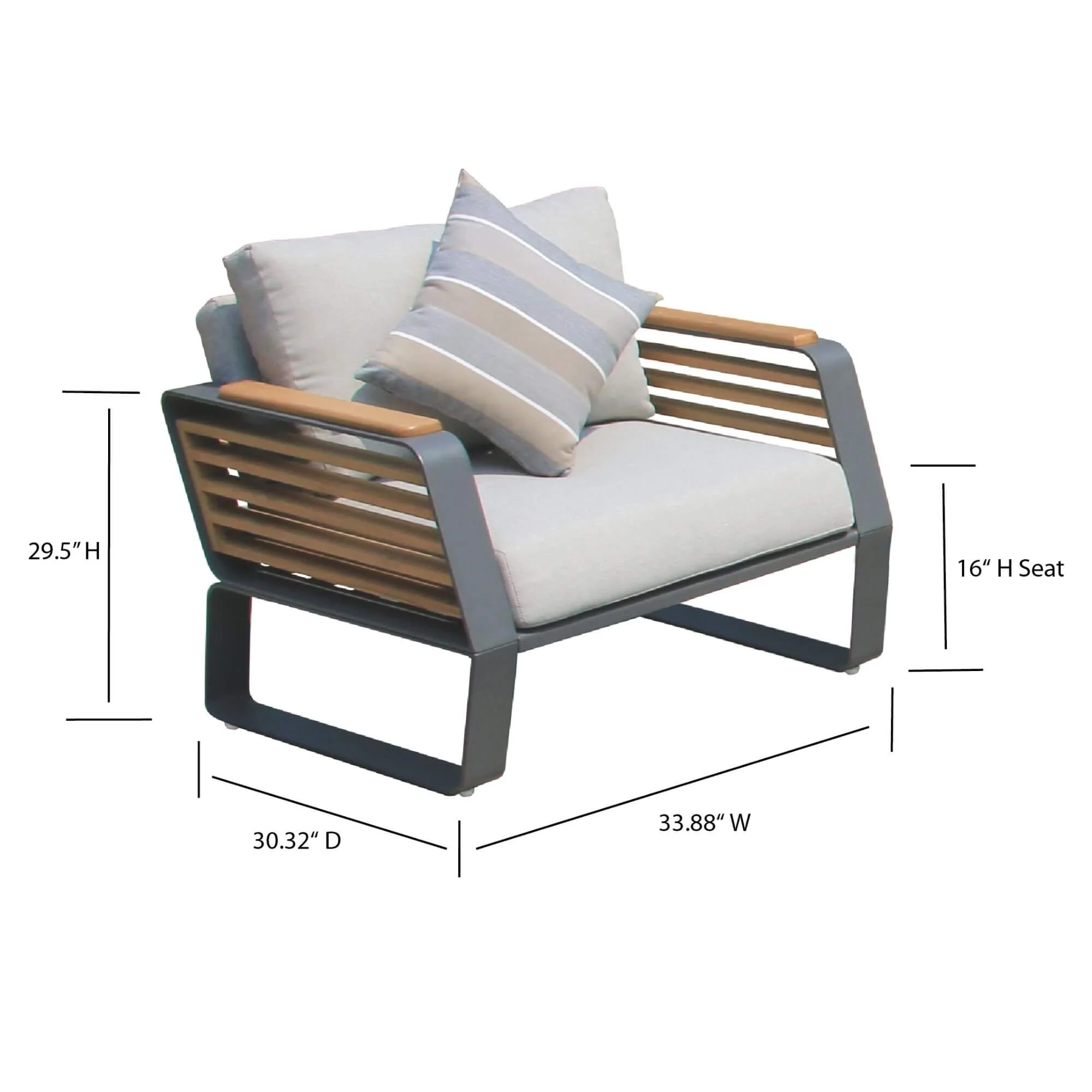 Deko Living Palazzolo Outdoor Patio and Coffee Table Set (COP30004) - Image 15