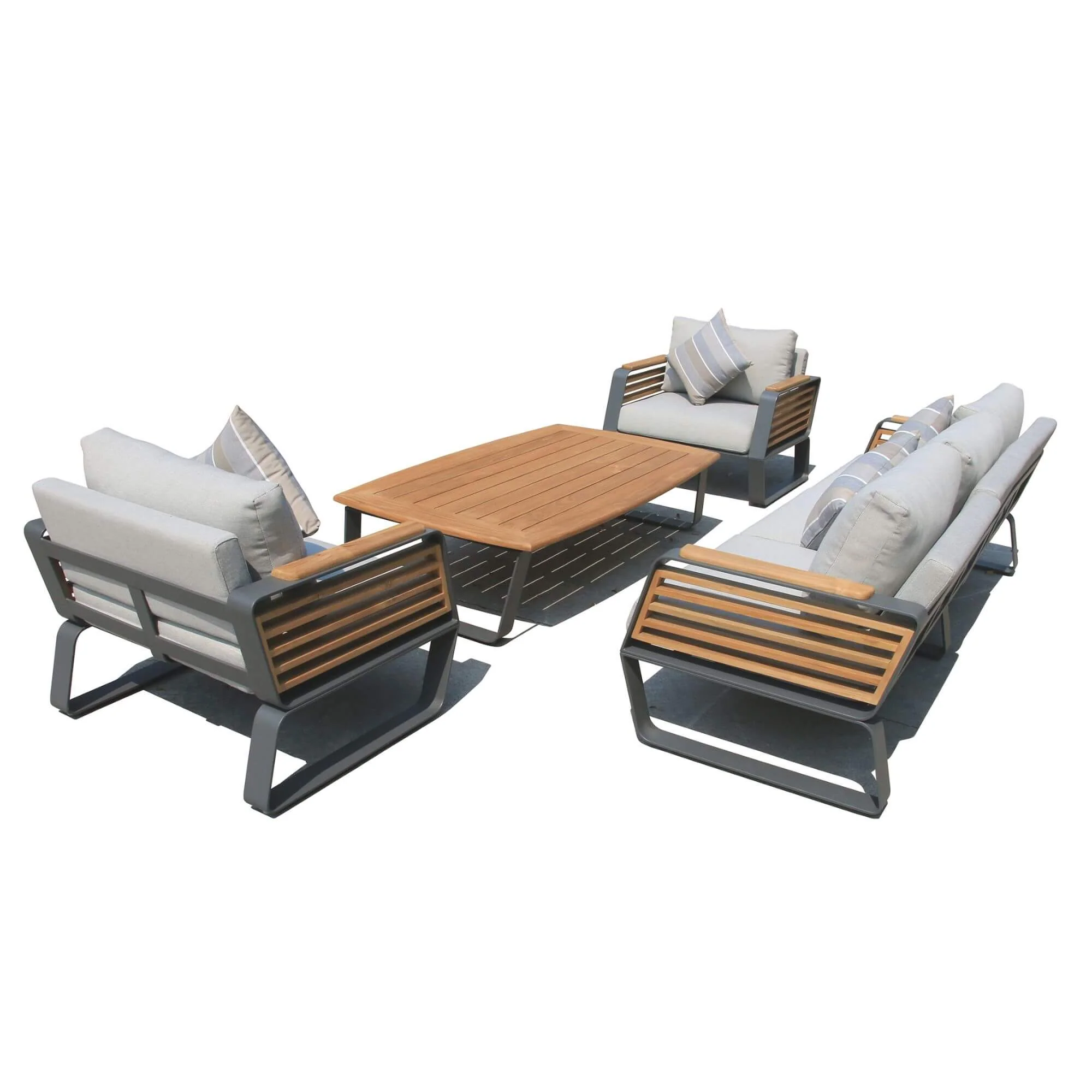 Deko Living Palazzolo Outdoor Patio and Coffee Table Set (COP30004) - Image 3