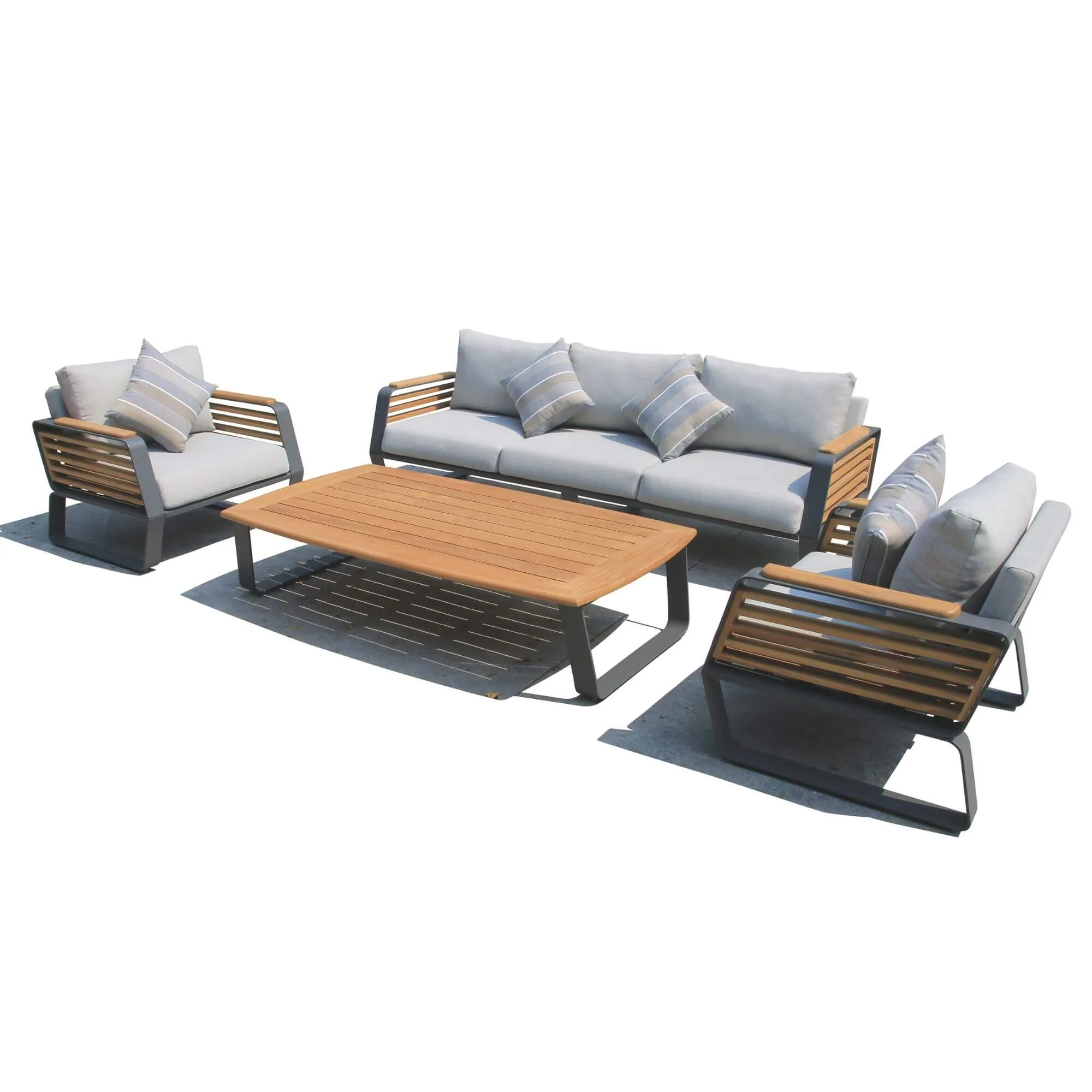 Deko Living Palazzolo Outdoor Patio and Coffee Table Set (COP30004) - Image 4